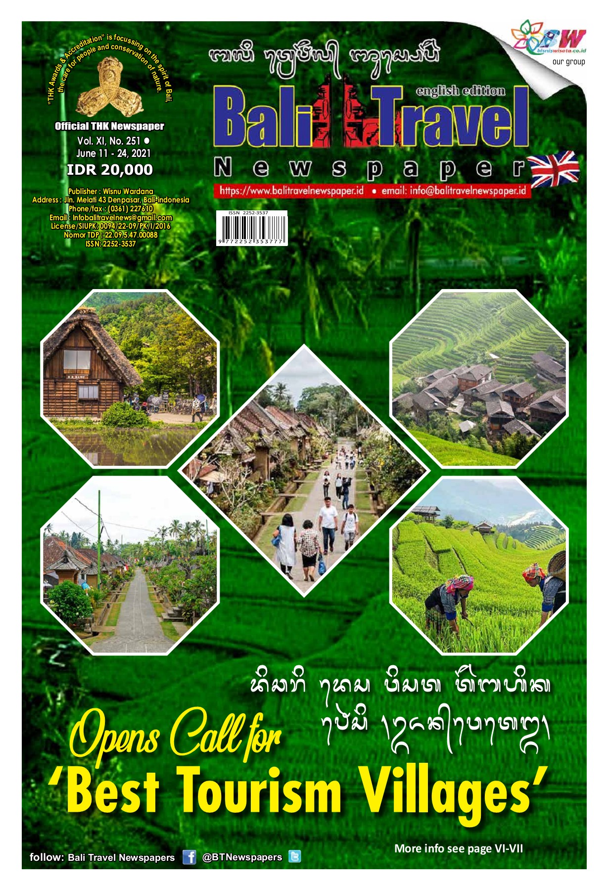 Bali Travel Newspaper Edisi 251 Flip Book Pages 1 12 Pubhtml5