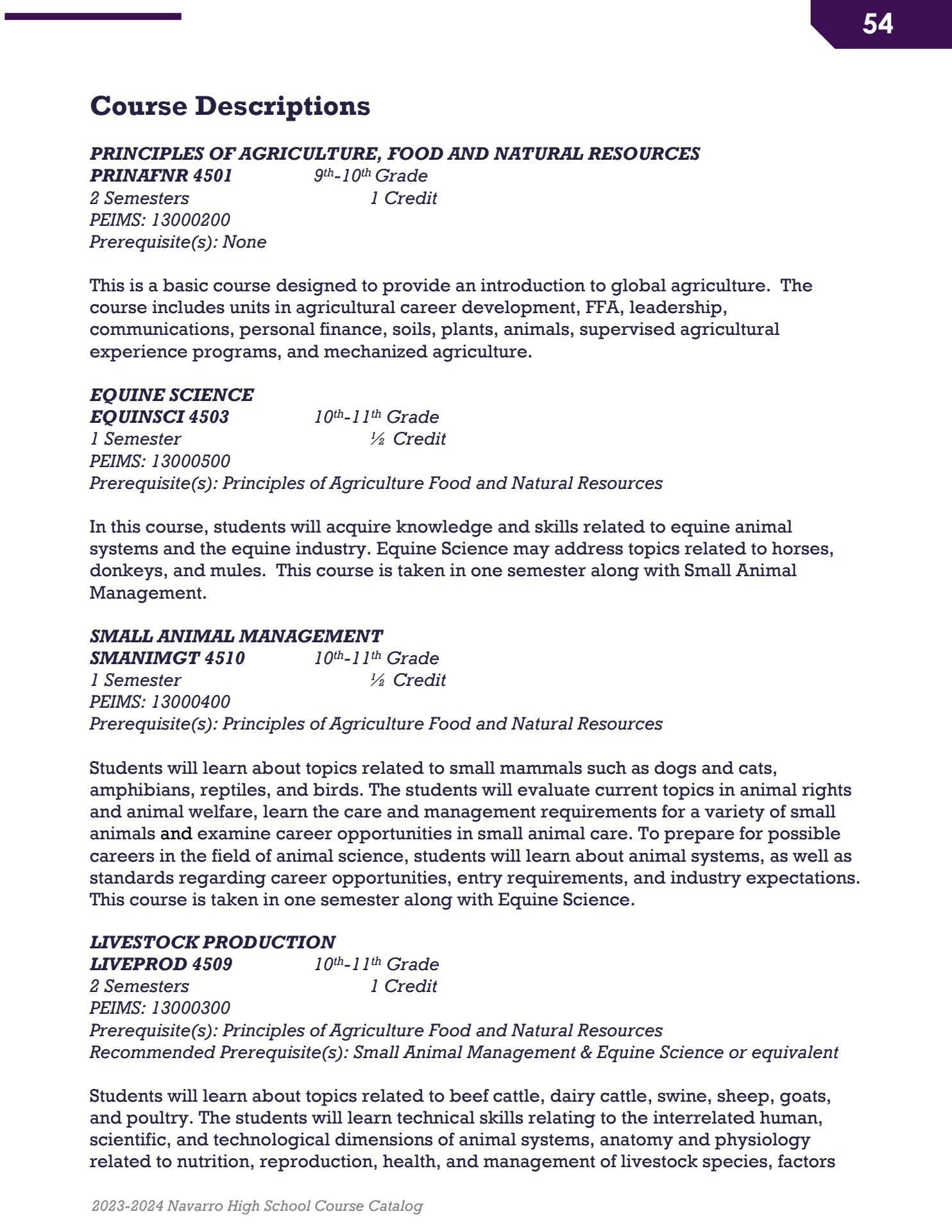 NISD Course Catalog 20232024 FINAL rev.1.12.23 Vanessa Ritenour