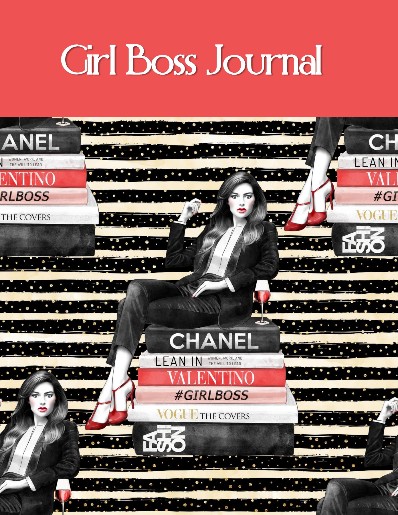 Girl Boss Journal with Illustrations anatarouca Page 1 120 Flip PDF Online