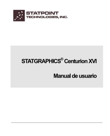 descargar statgraphics centurion xvii