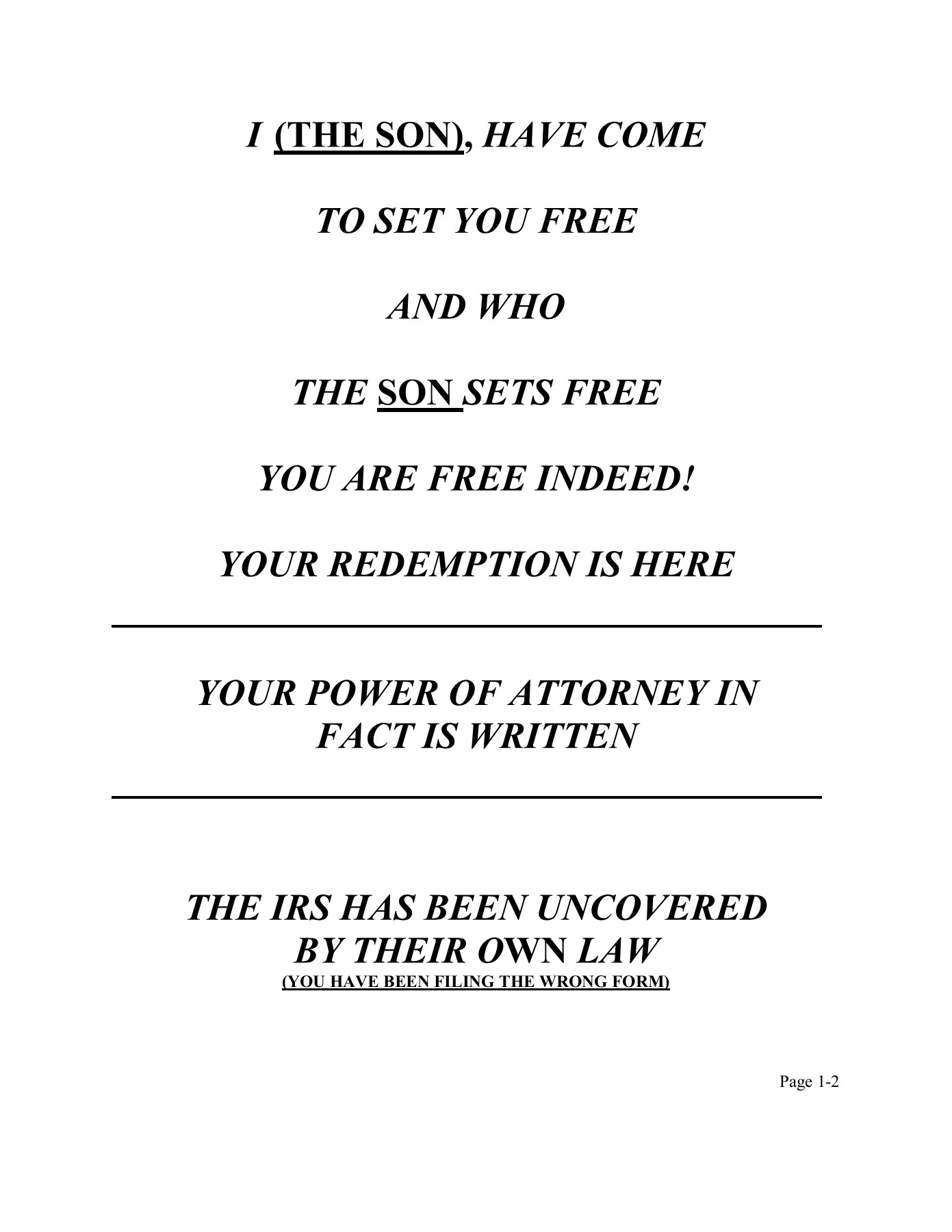 The Redemption Manual lakisha899 Page 4 Flip PDF Online PubHTML5