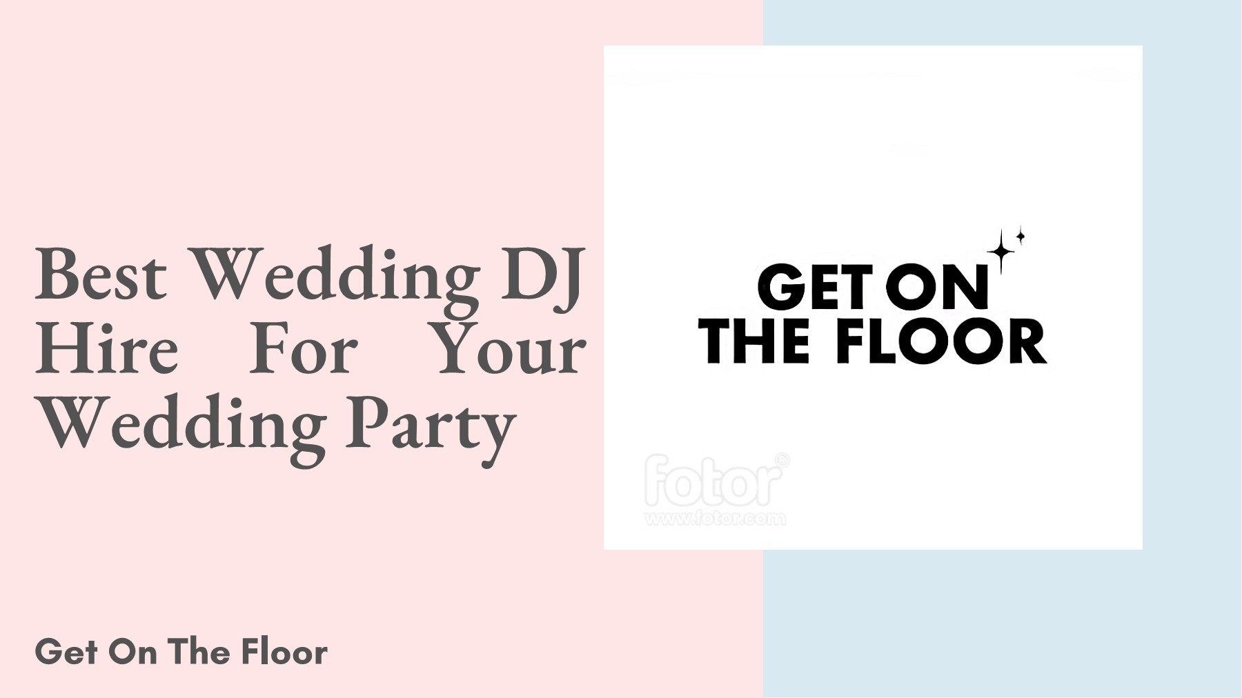 Best Wedding DJ Hire For Your Wedding Party getonthefloor7 Page 1 7 Flip PDF Online