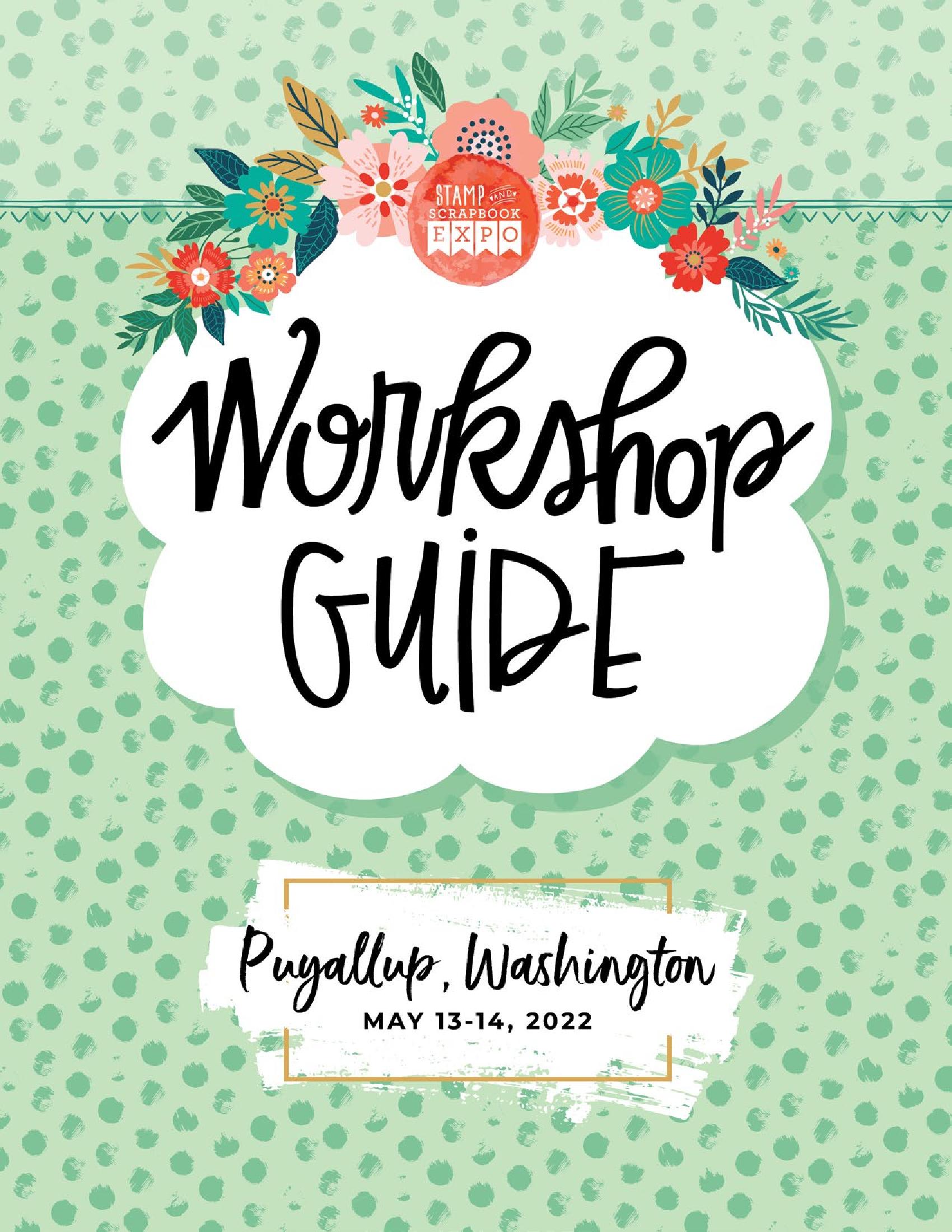 2022 Stamp & Scrapbook Expo Puyallup Guide Stamp & Scrapbook