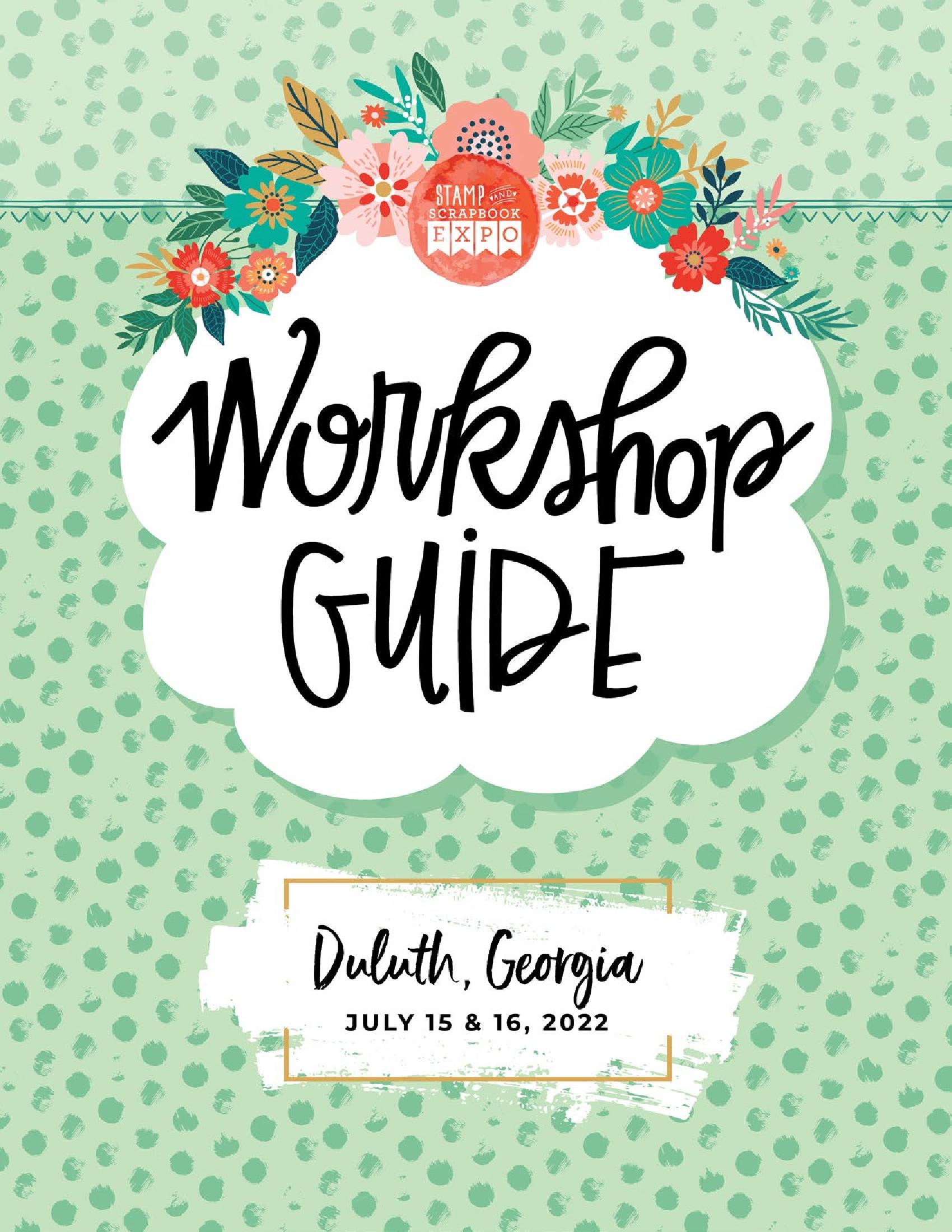 2022 Stamp & Scrapbook Expo Duluth Guide Stamp & Scrapbook