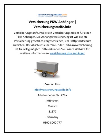 Sitemapcdatahttpswwwkedriinfodevk Anhanger Versicherung