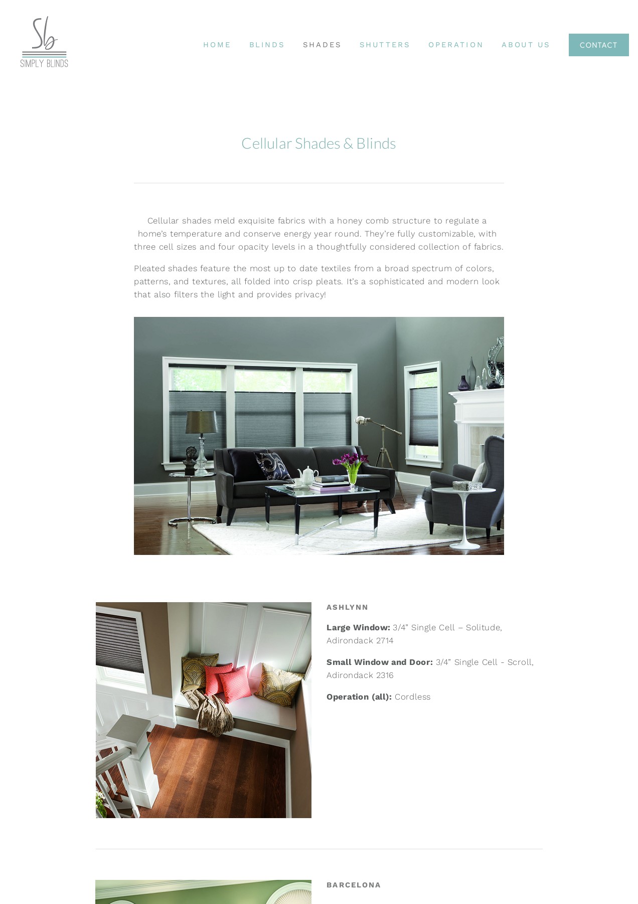 Custom Cellular Shades Blinds Ontario CA Simply Blinds Page 1 5