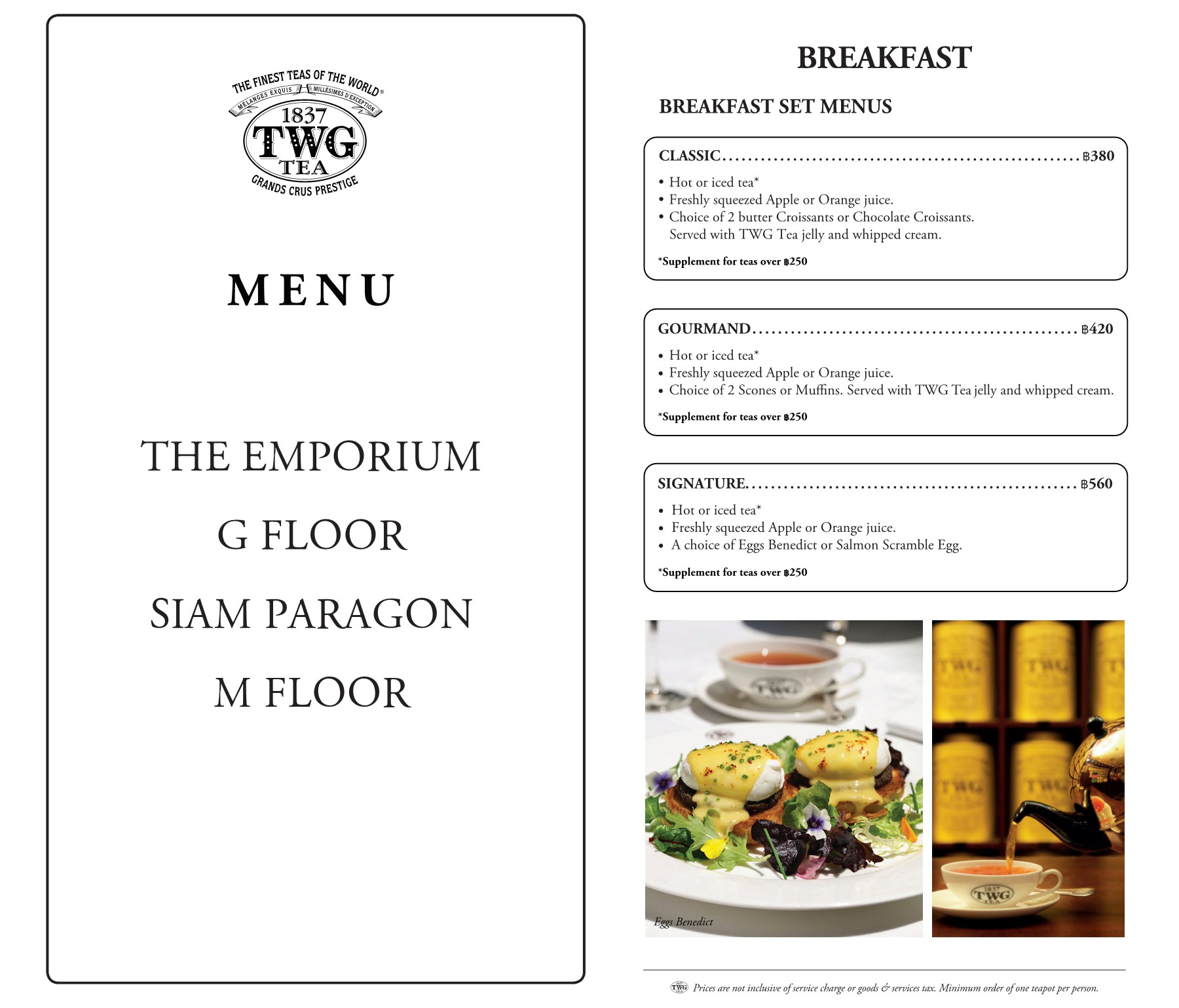 Menu TWG Tea All branches cheunchanok_p Page 1 Flip PDF Online