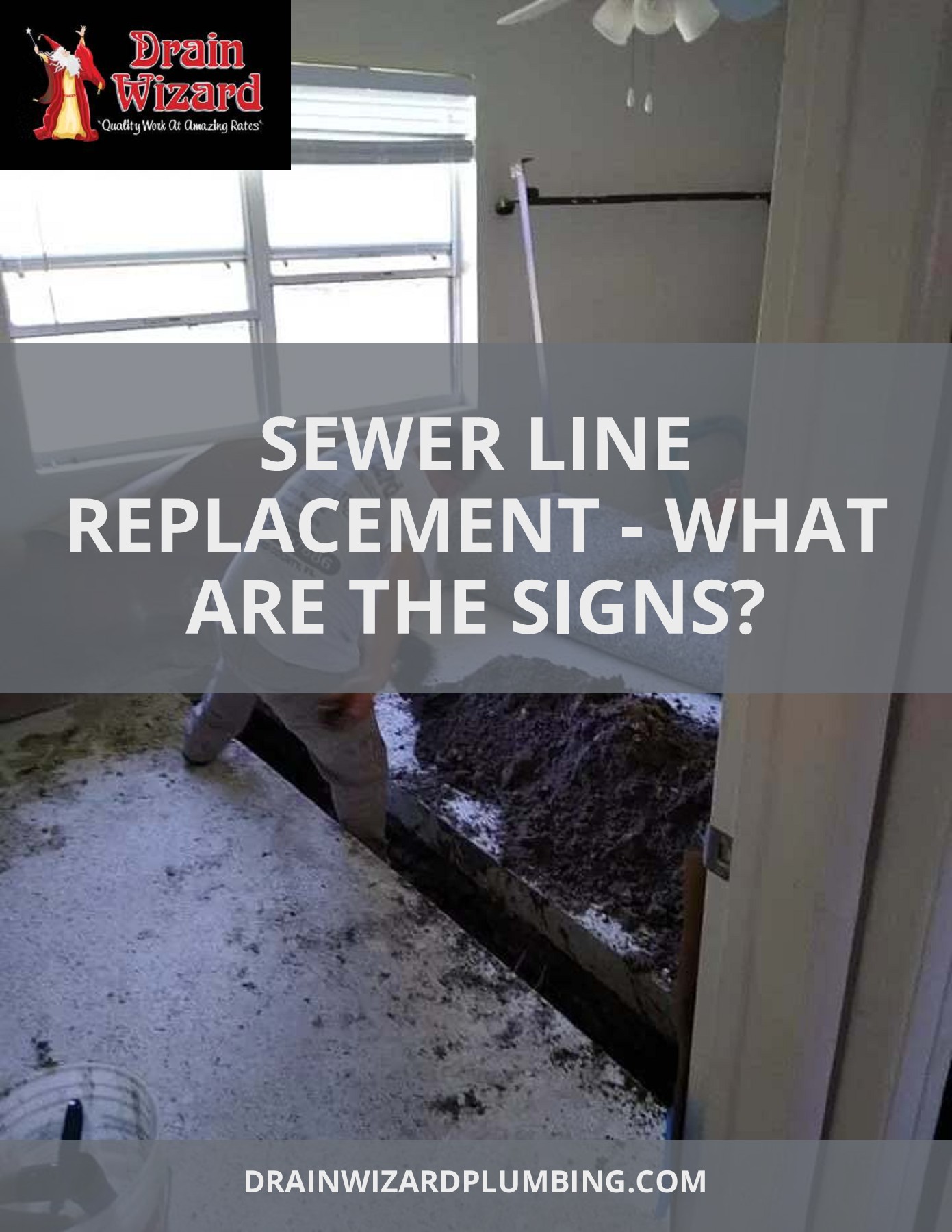 Castiron Sewer Replacement Drain Wizard Plumbing and Rooter, LLC