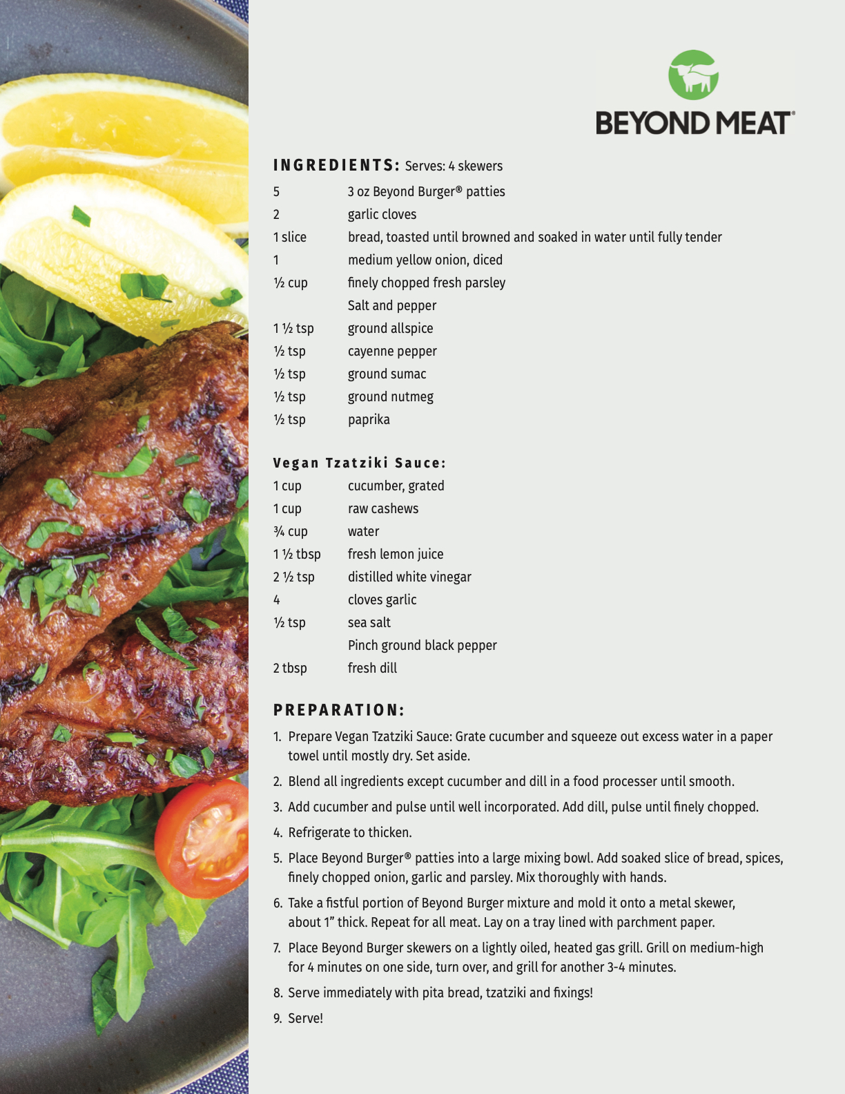 BEYOND MEAT Recipe Book English Brand Points PLUS Page 15 Flip