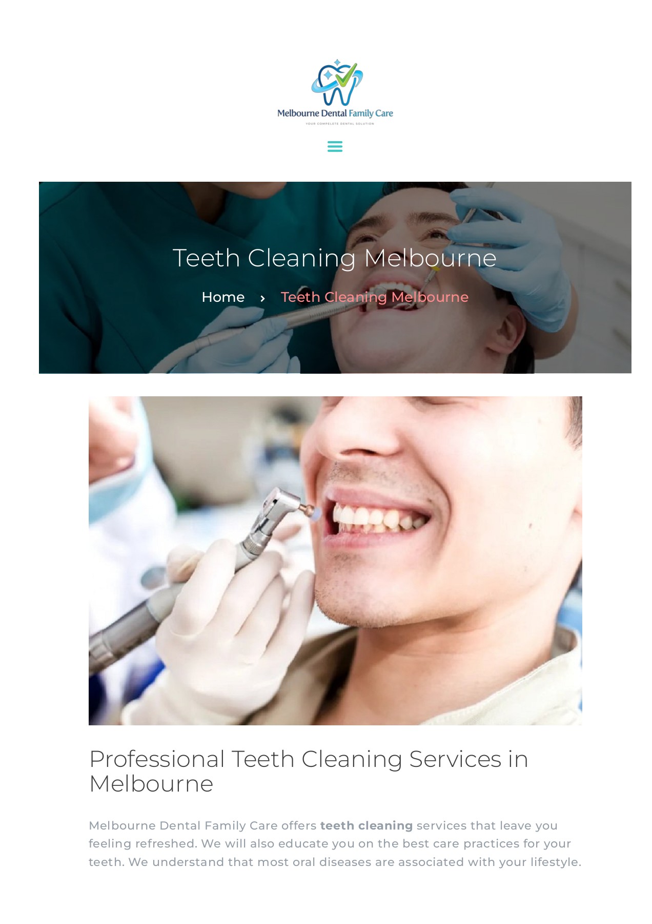Teeth Cleaning Melbourne MelbourneDental FamilyCare Page 1 5