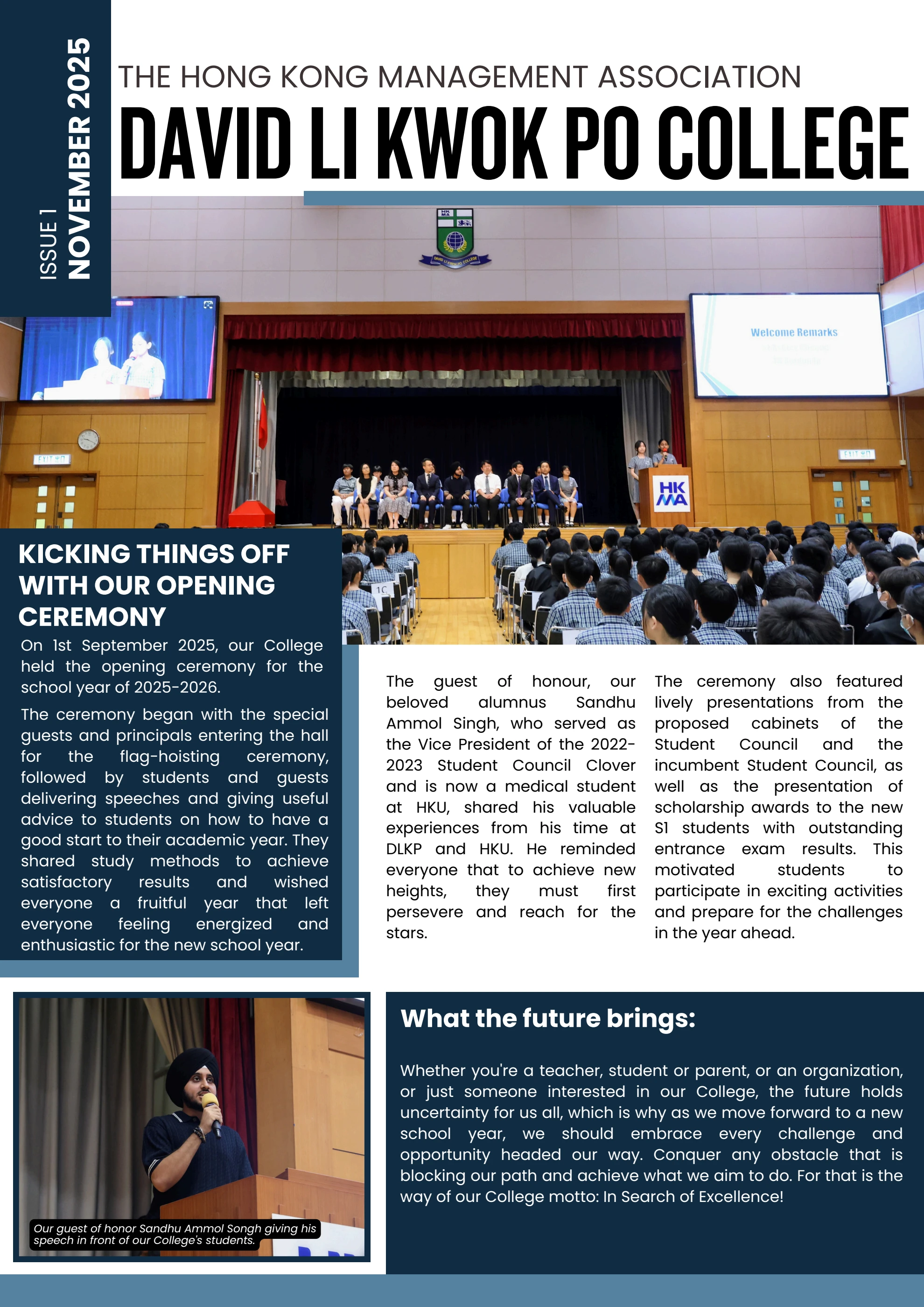 College Newsletter Issue No.1 Final_version