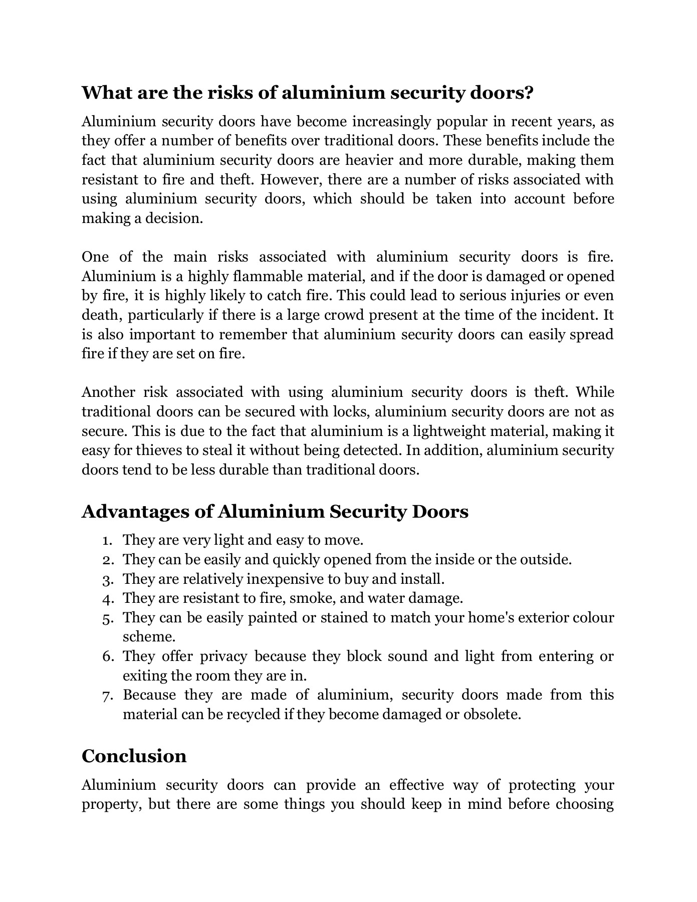 Are Aluminium Security Doors Safe rron5489 Page 2 Flip PDF Online