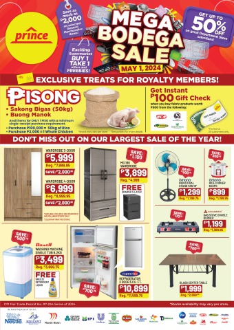 LuzPal Mega Bodega Flyers