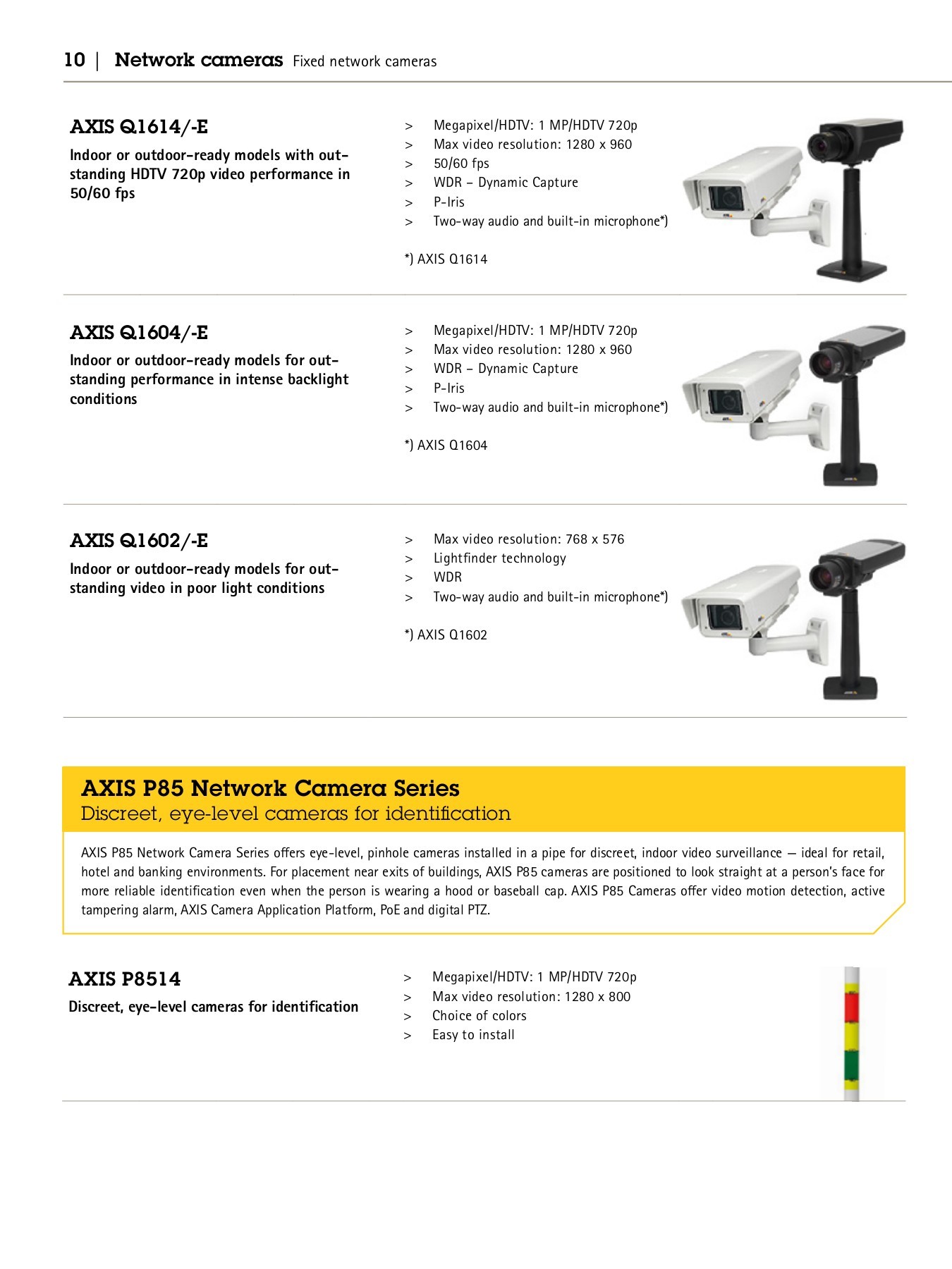 Axis IP Camera Catalogue blytang Page 12 Flip PDF Online PubHTML5