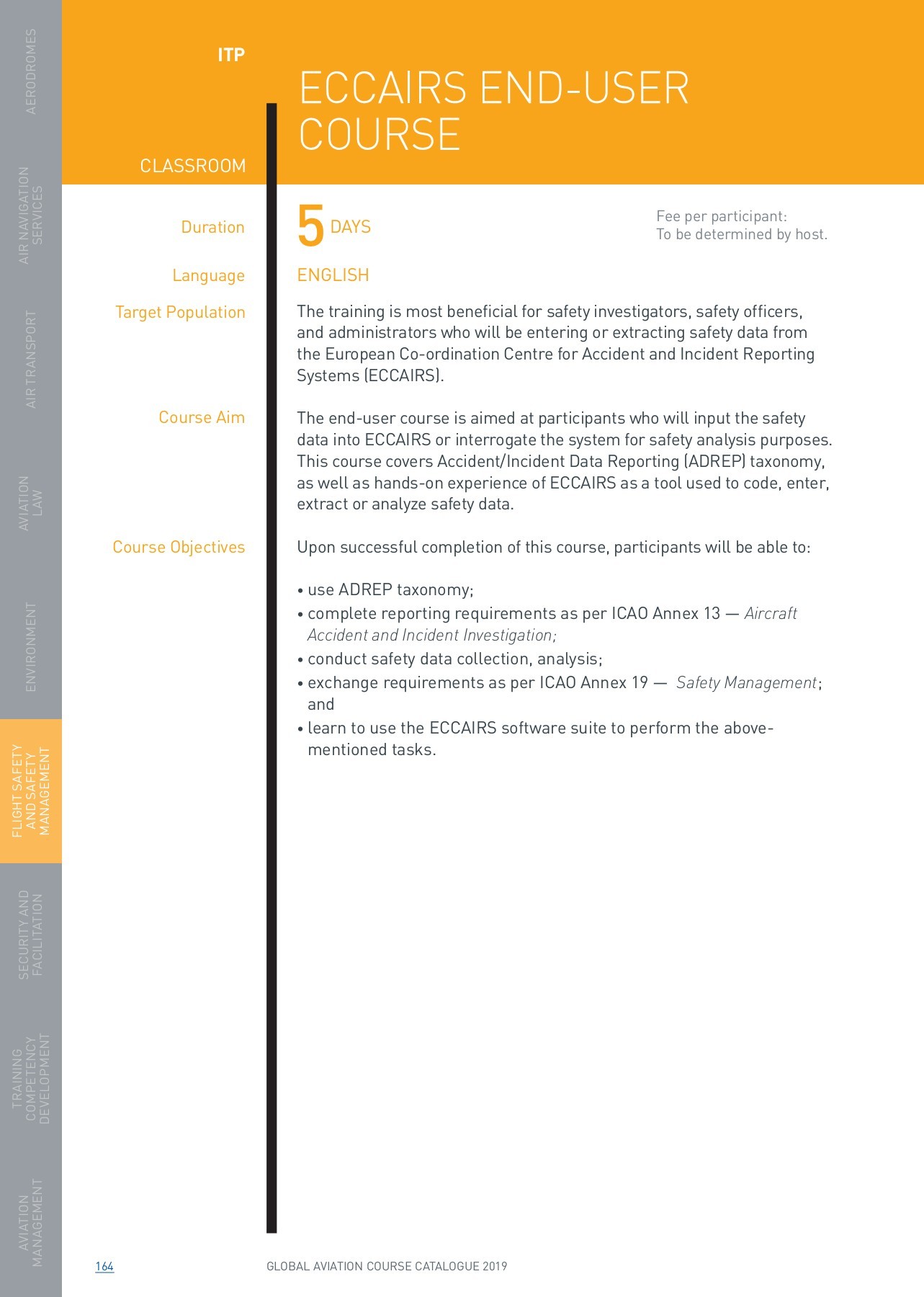 ICAO COurse Catalogue 2019_clone ICAO Global Aviation Training Page