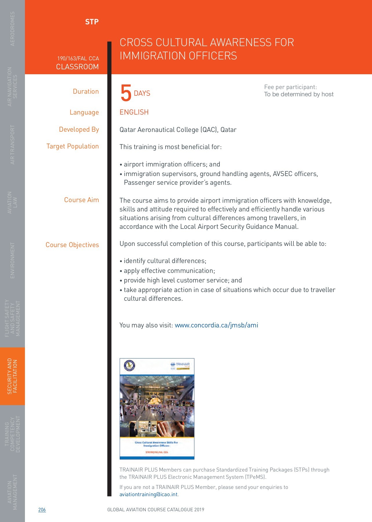 ICAO COurse Catalogue 2019_clone ICAO Global Aviation Training Page