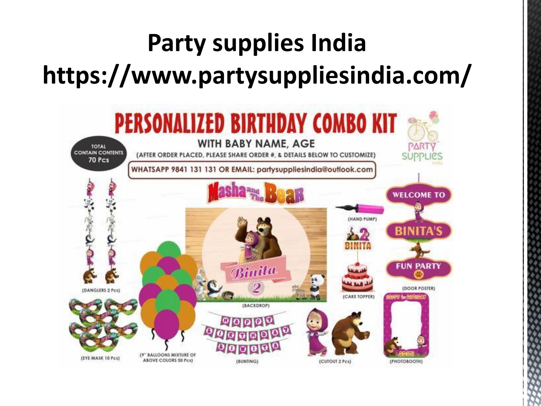 Birthday Party Supplies India party suppliesi Page 1 2 Flip PDF