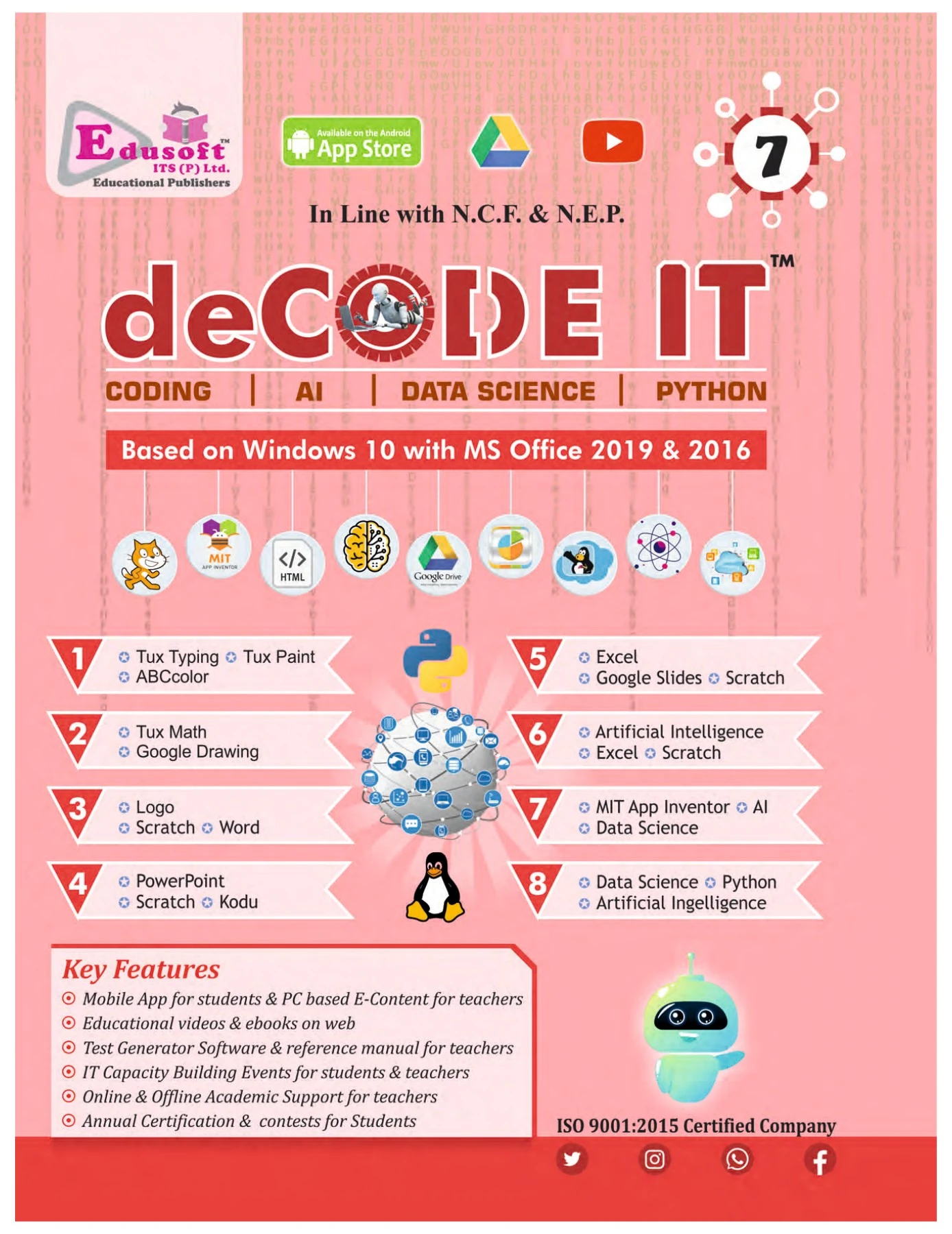 deCODE IT Class- 7 - Edusoft Delhi - Page 1 - 44 | Flip PDF Online ...