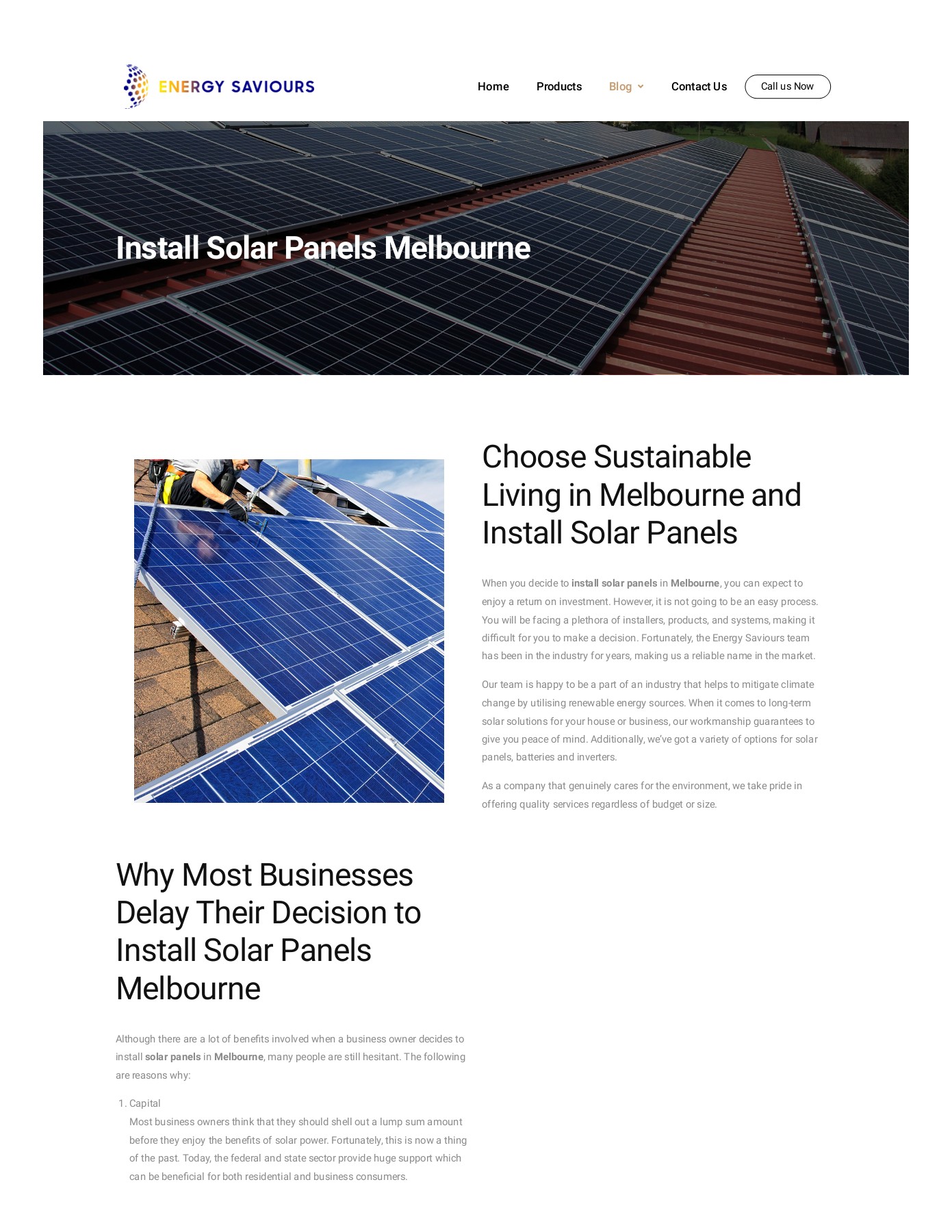 Install Solar Panels Melbourne Energy Saviours Page 1 3 Flip