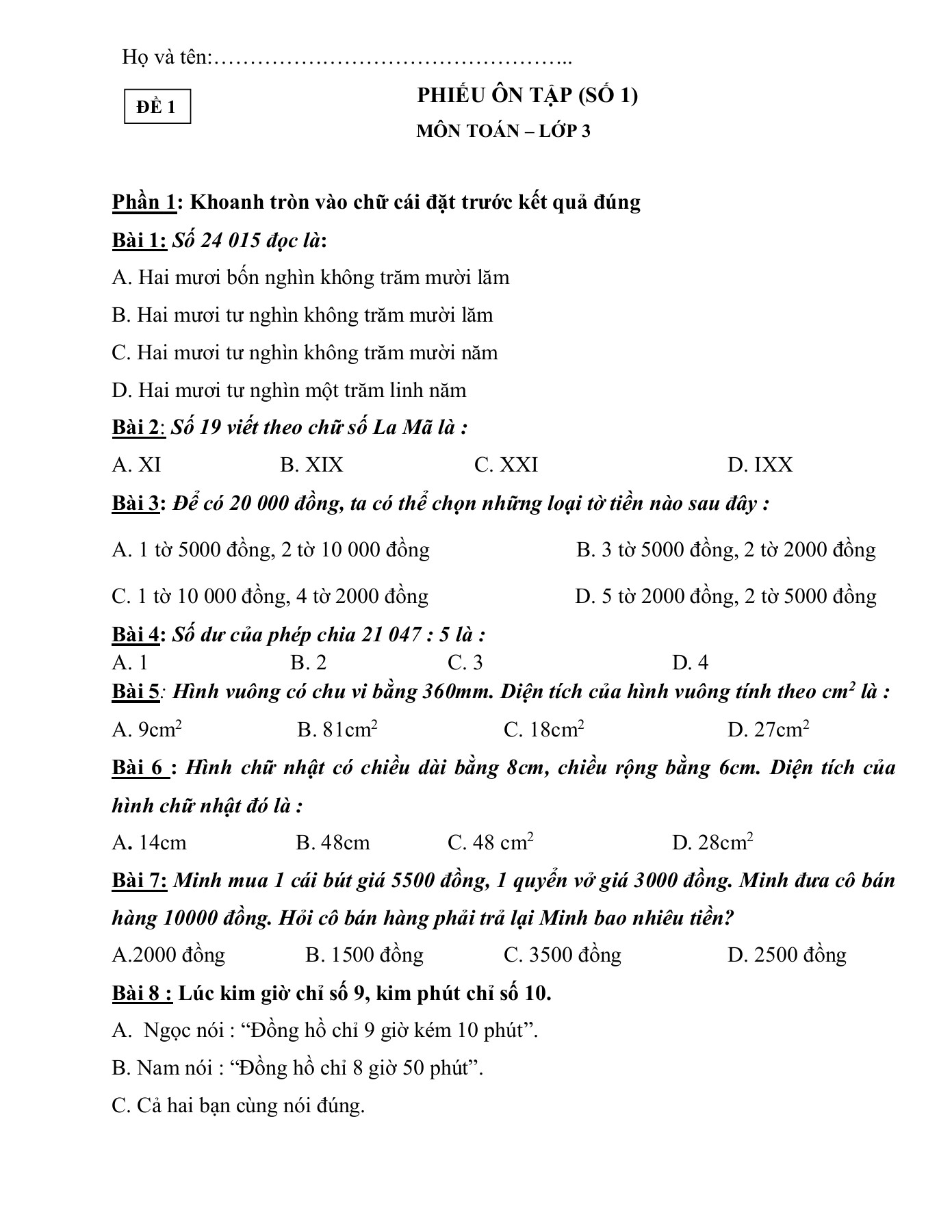 S Li n Sau C a 78999 L G C u H i Tr c Nghi m To n H c