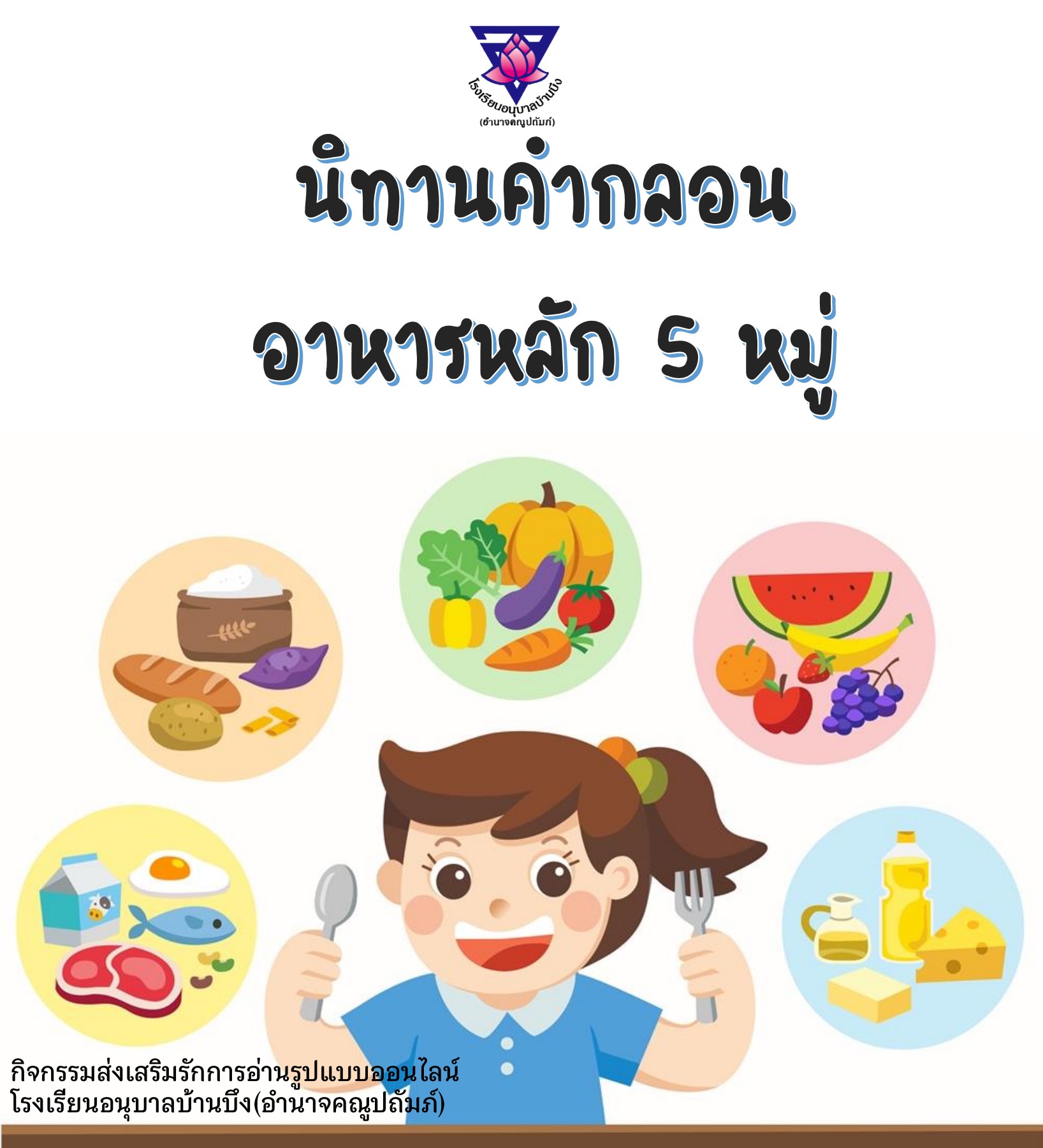 อาหารหลัก 5 หมู่ - Anutida Mapet - หน้าหนังสือ 1 - 24 | พลิก PDF ...