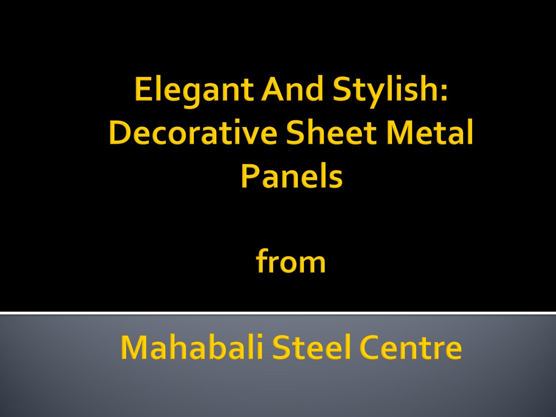 Stainless Steel Decorative Sheet Design by Mahabali Steel Decs