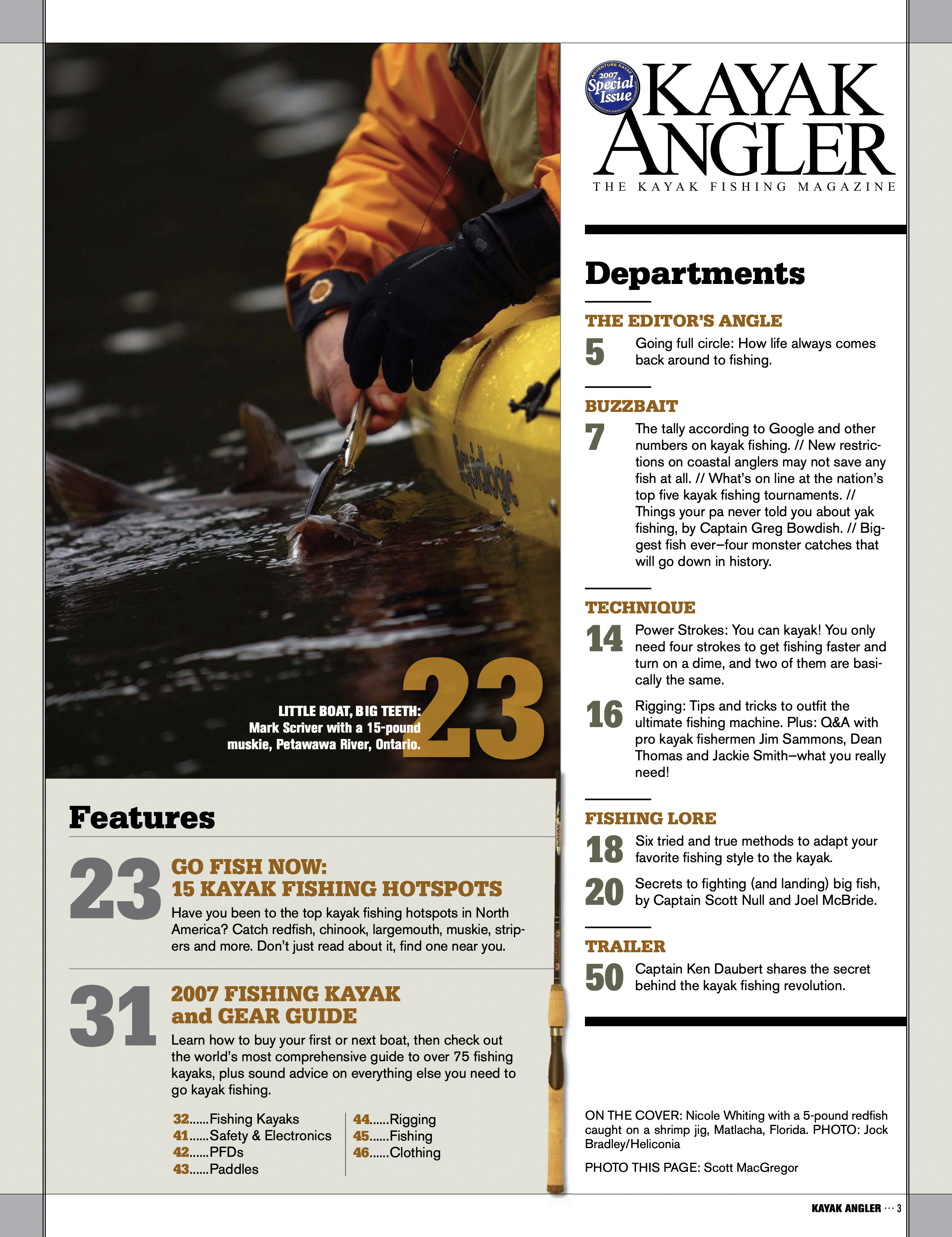 Kayak Angler Magazine Issue 1