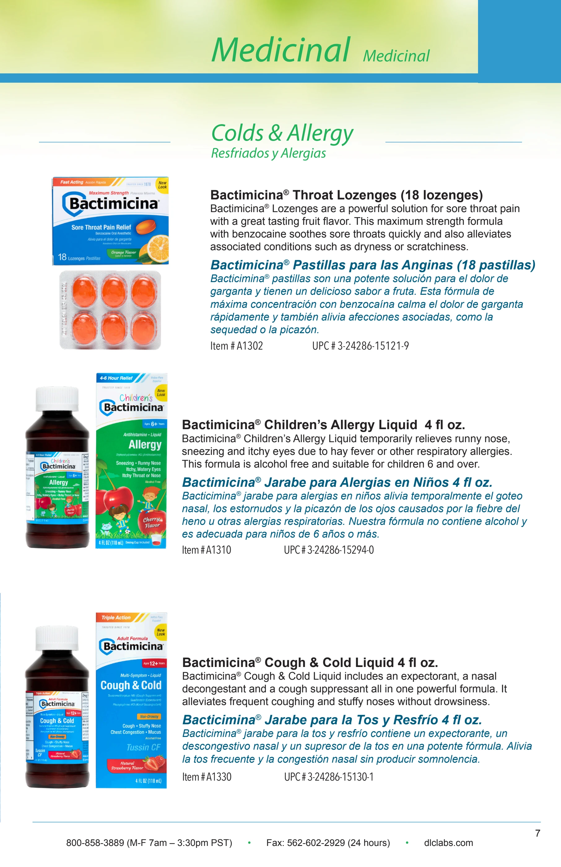 DLC_2025DistributorCatalog_v2 DLC Laboratories Page 7 Flip PDF