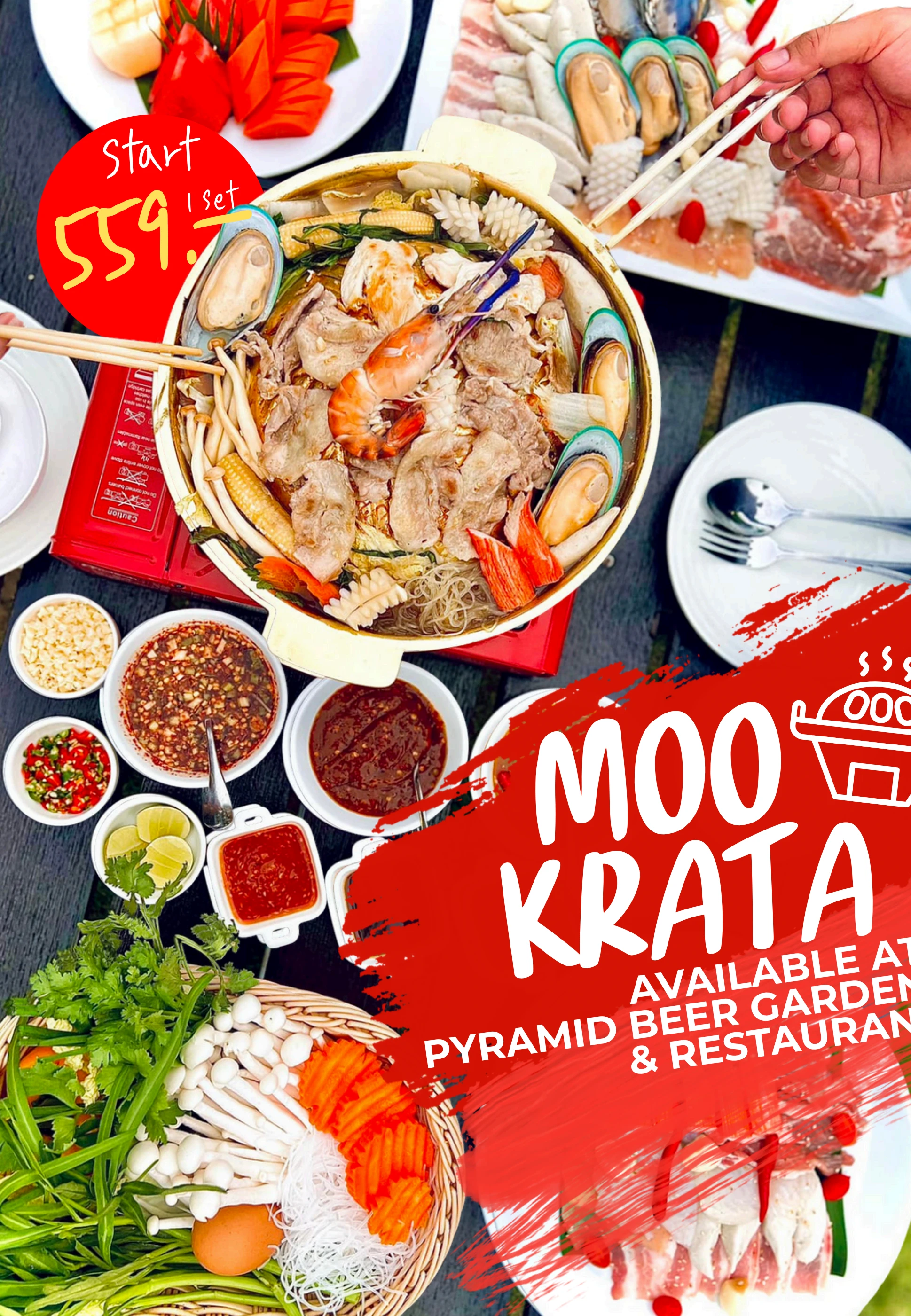 Pyramid Table Menu Pyramid Menu