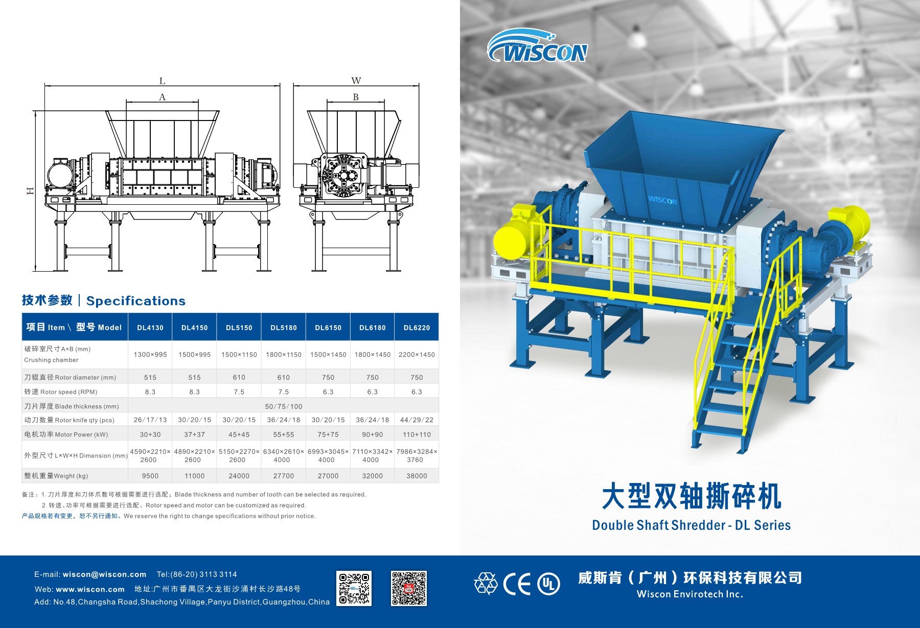 DLLarge Double Shaft shredder Wiscon Envirotech Inc Page 1 2