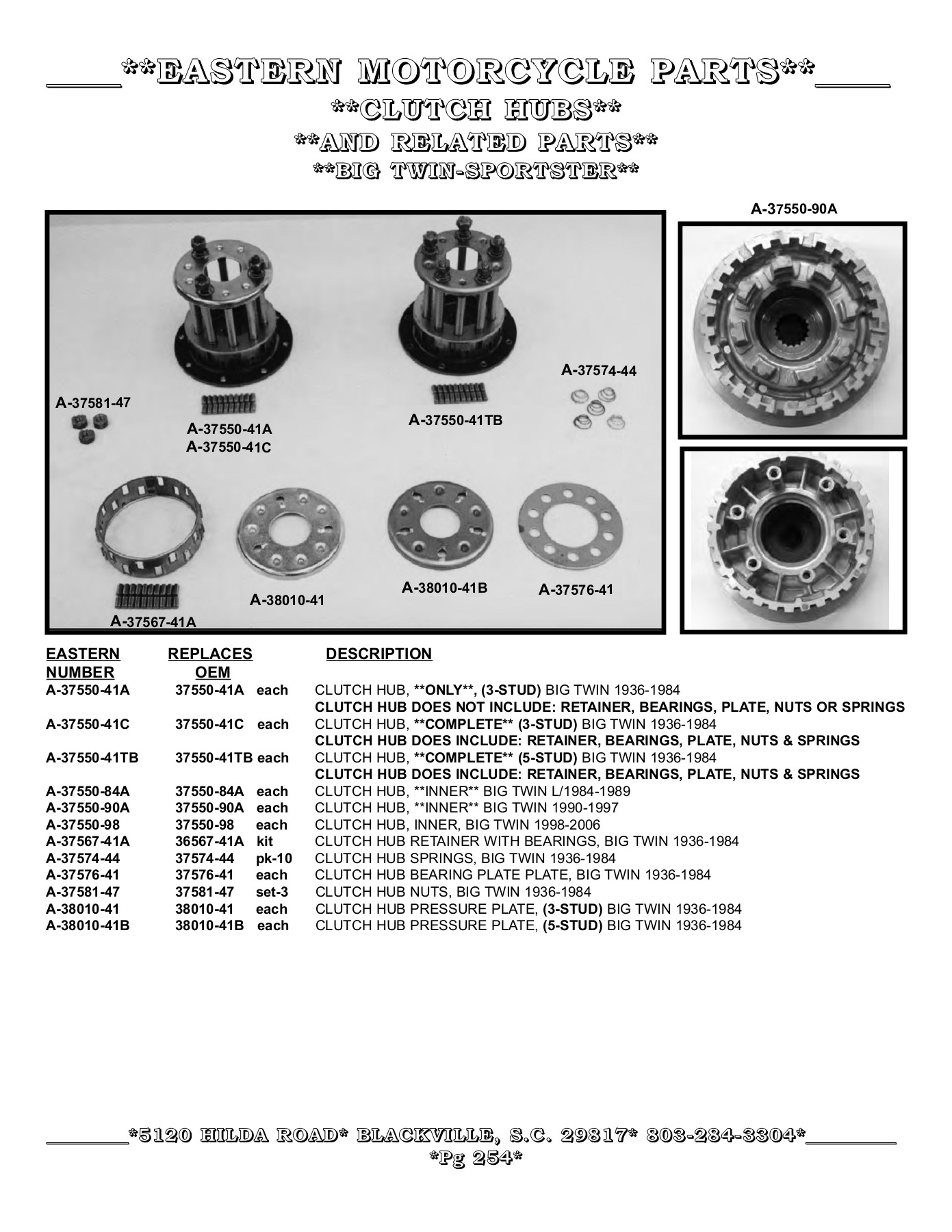 CATALOGO EASTERN MOTORCYCLE PARTS 2021 BIKE INSIDE Page 283 Flip
