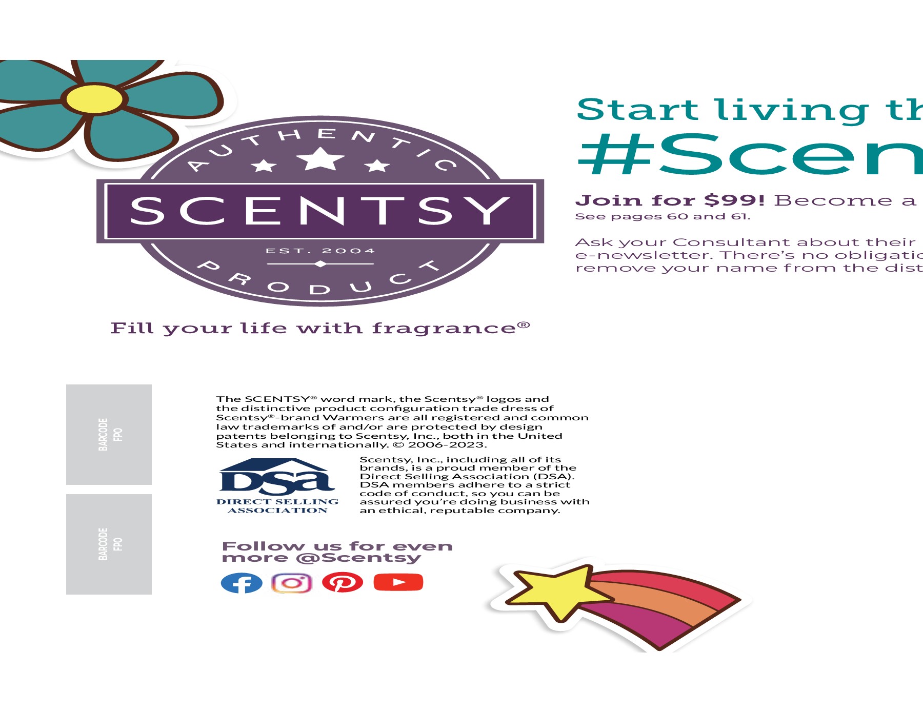 Scentsy Spring 2023 Catalog Incandescent Scentsy Incandescent