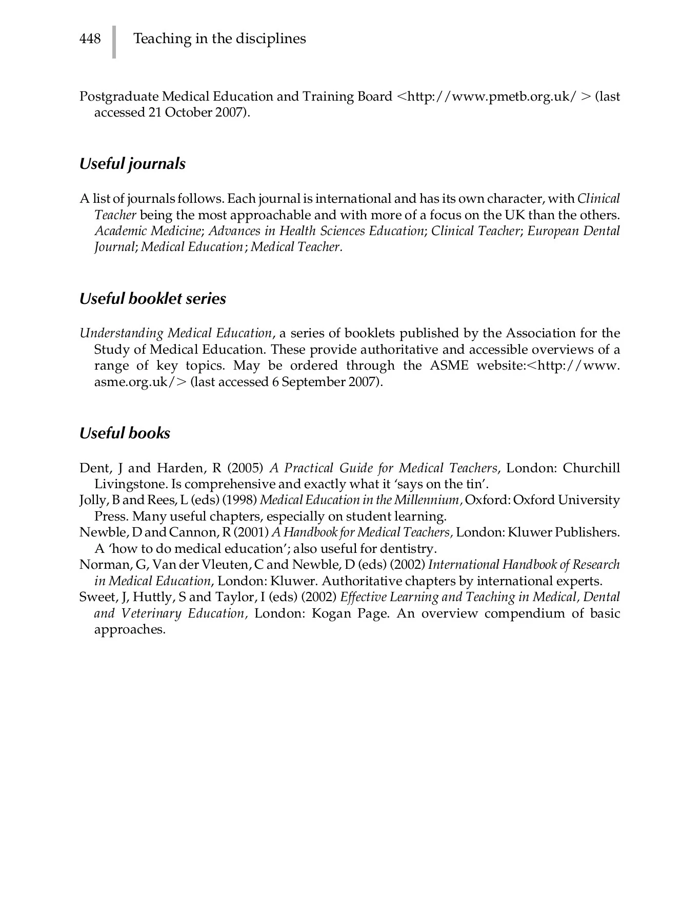 A Handbook for Teaching and Learning in Higher Education - Enhancing ...