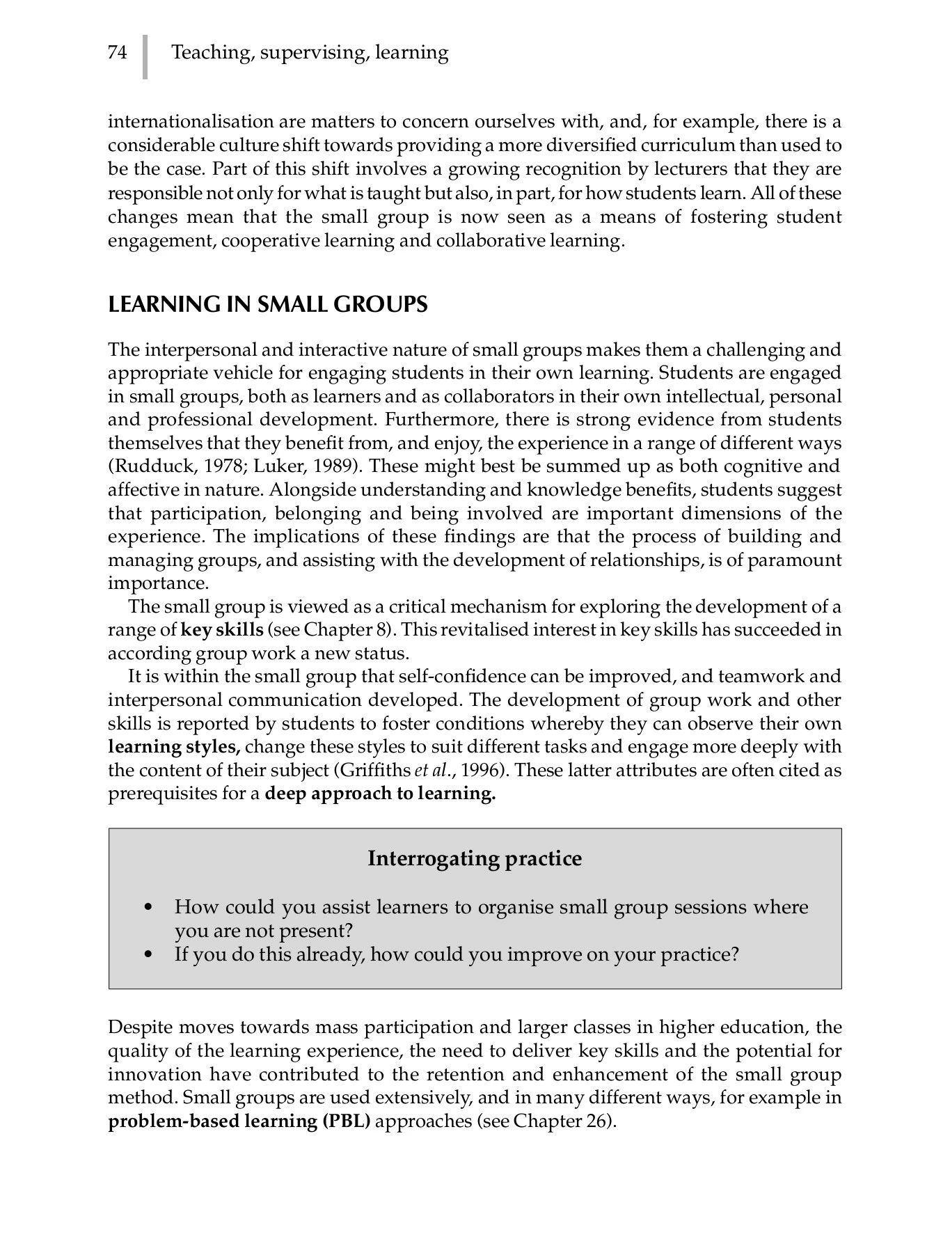 A Handbook for Teaching and Learning in Higher Education - Enhancing ...