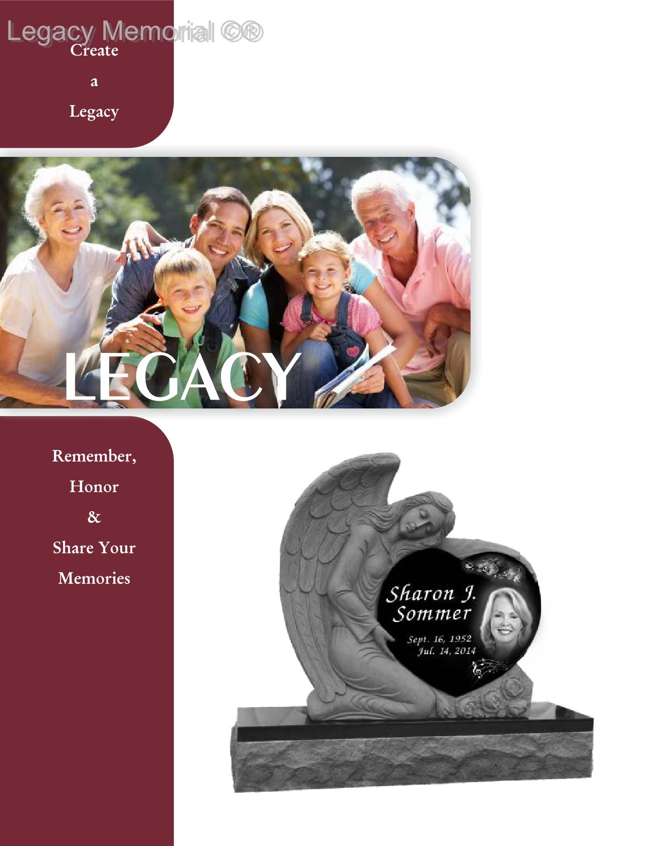 Legacy Memorial Catalog jacqueline Page 1 370 Flip PDF Online