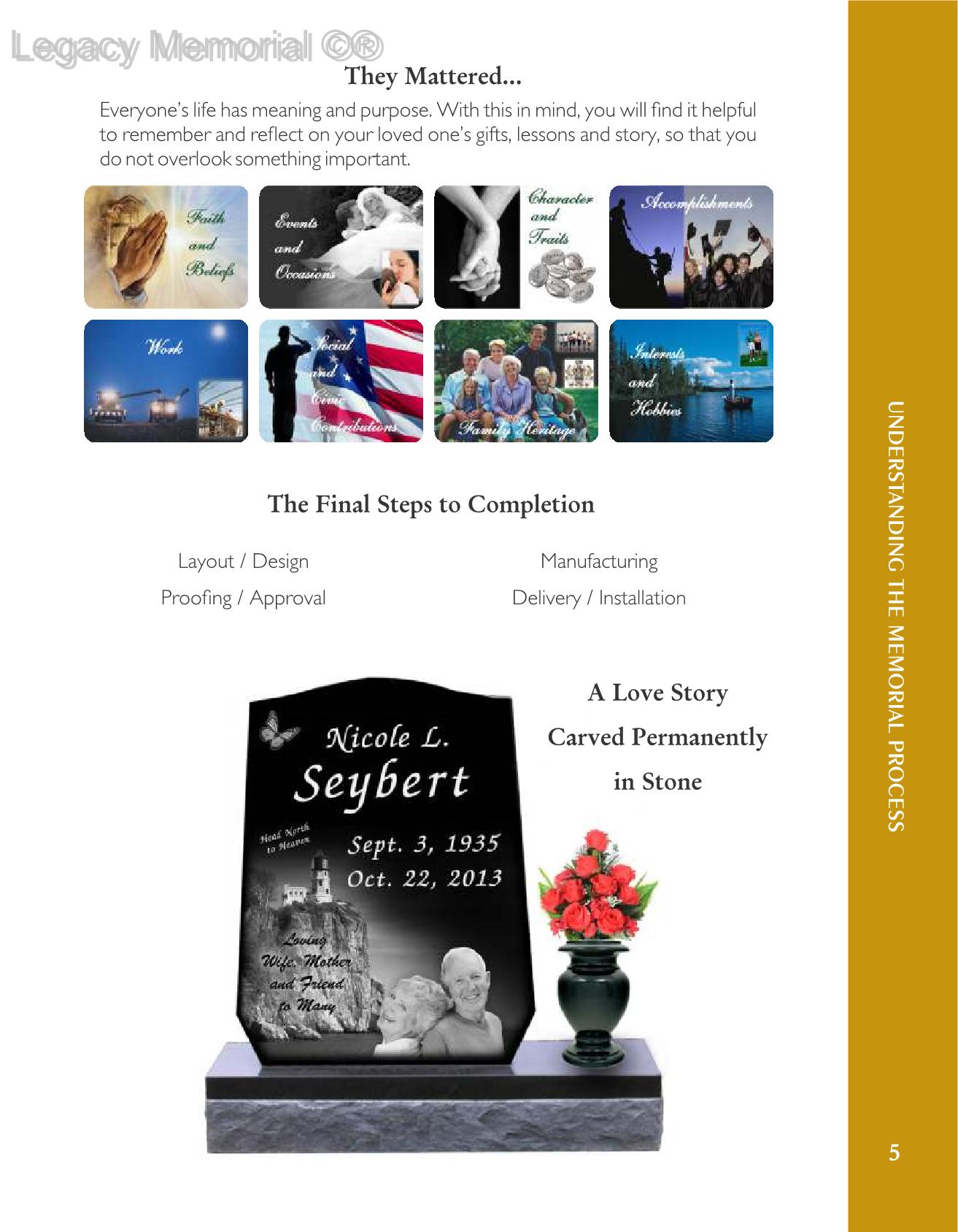 Legacy Memorial Catalog jacqueline Page 5 Flip PDF Online PubHTML5