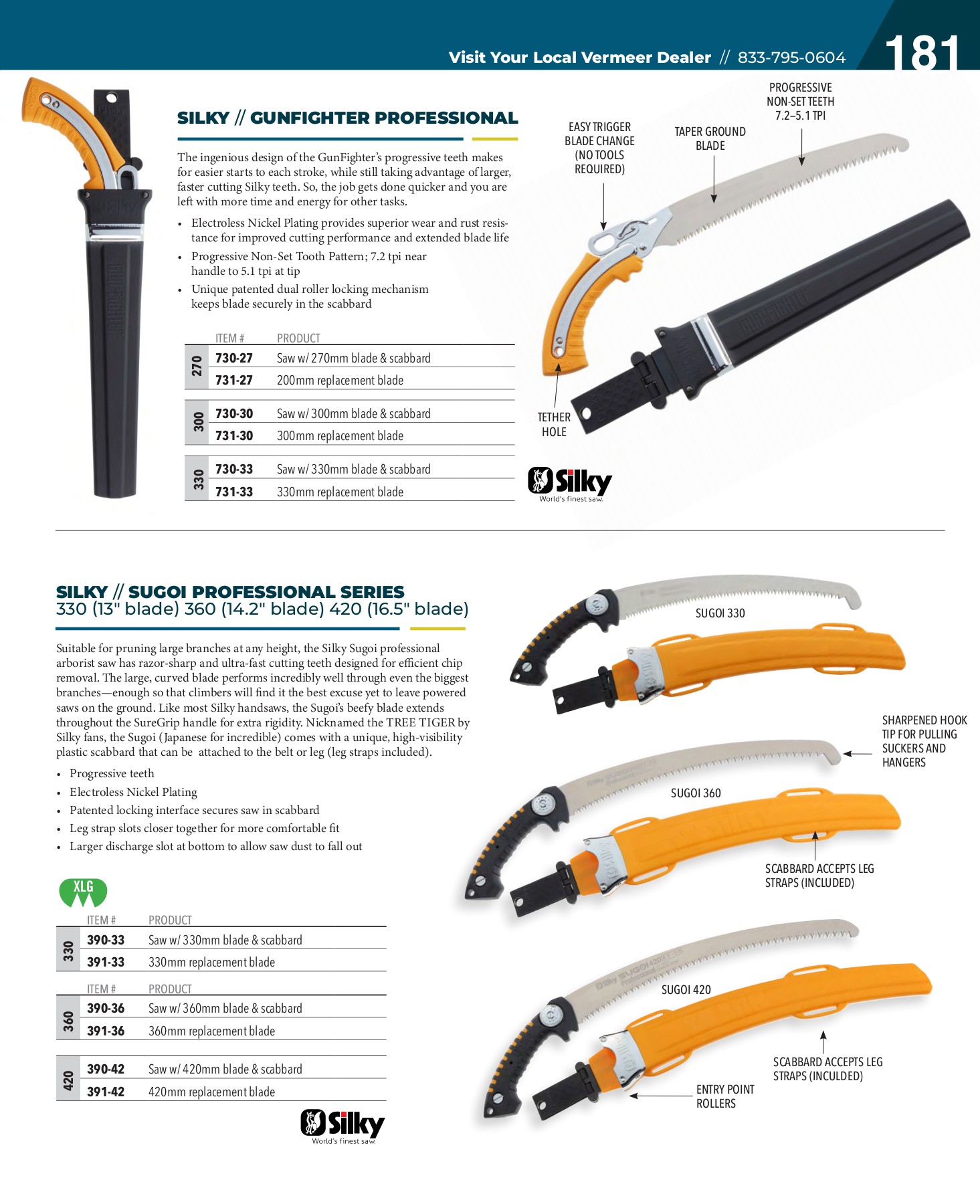 VERMEER 2021 SherrillTree Catalog_Français SG Page 183 Flip PDF