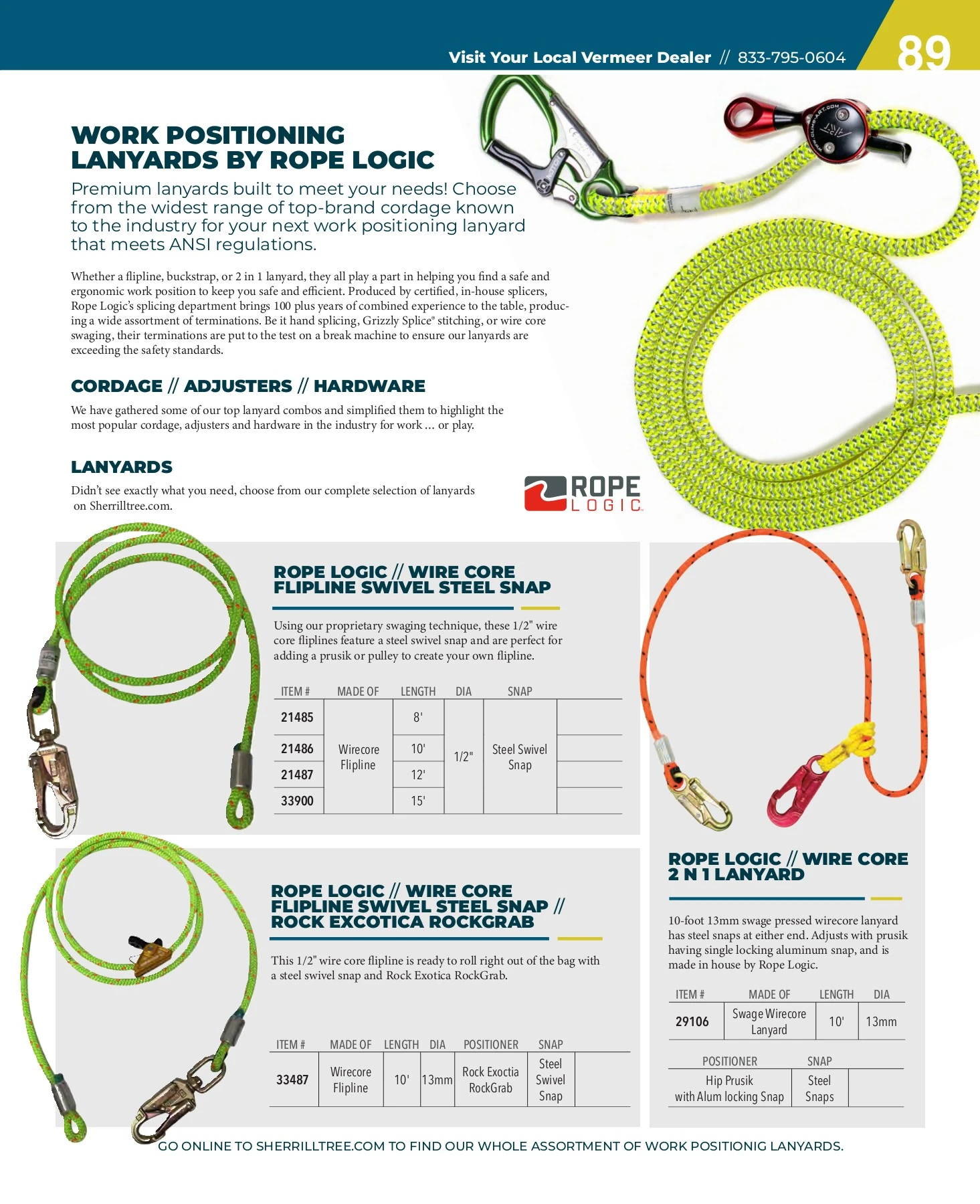 Sherrilltree Cabling Chart VERMEER - 2021 SherrillTree Catalog_Français - SG - Page 91 | Flip PDF ...