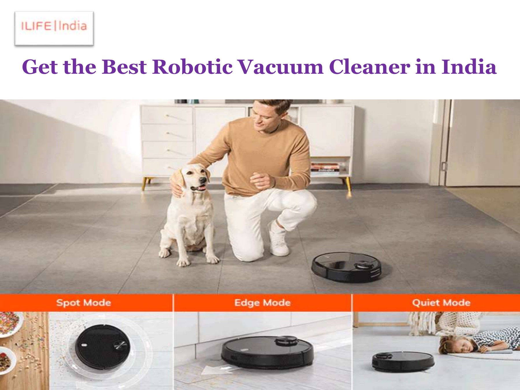 Get the Best Robotic Vacuum Cleaner in India Page