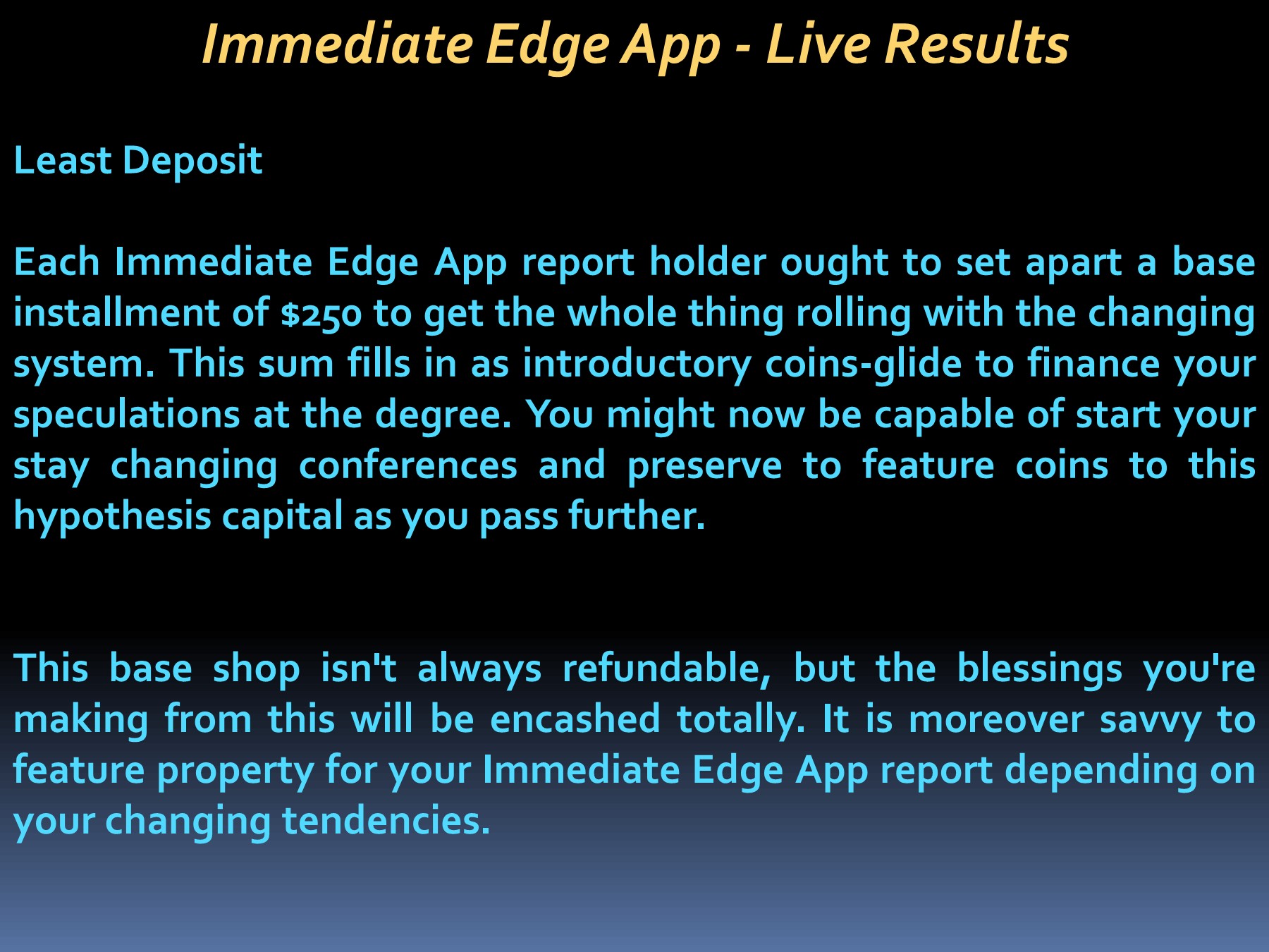 Immediate Edge App Immediate Edge App Page 1 5 Flip PDF Online 