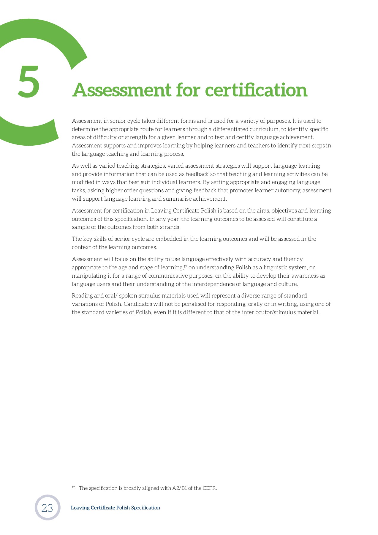 PolishSpecificationforLeavingCertificate_EN mon.bartkowska Page