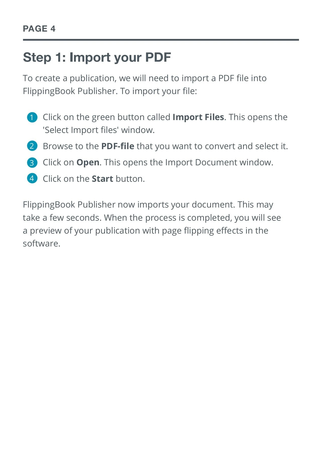 Quick Start Guide - tjgeyser1 - Page 4 | Flip PDF Online | PubHTML5