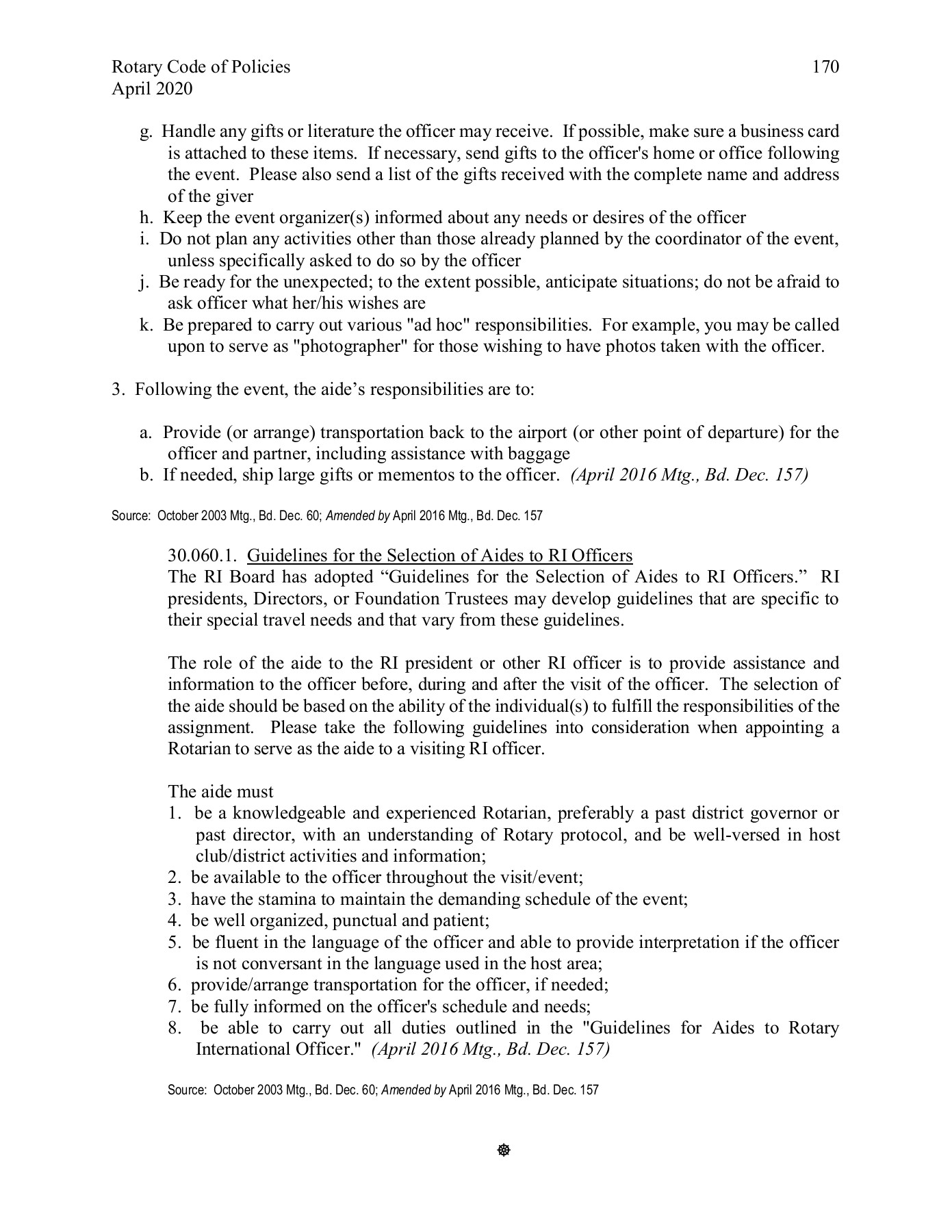 Rotary International Code of Policies ReachOut Page 186 Flip PDF