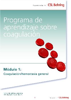 Manual de Hemostasia y Coagulacion