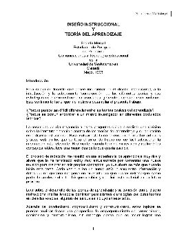 DISEÑO INSTRUCCIONAL