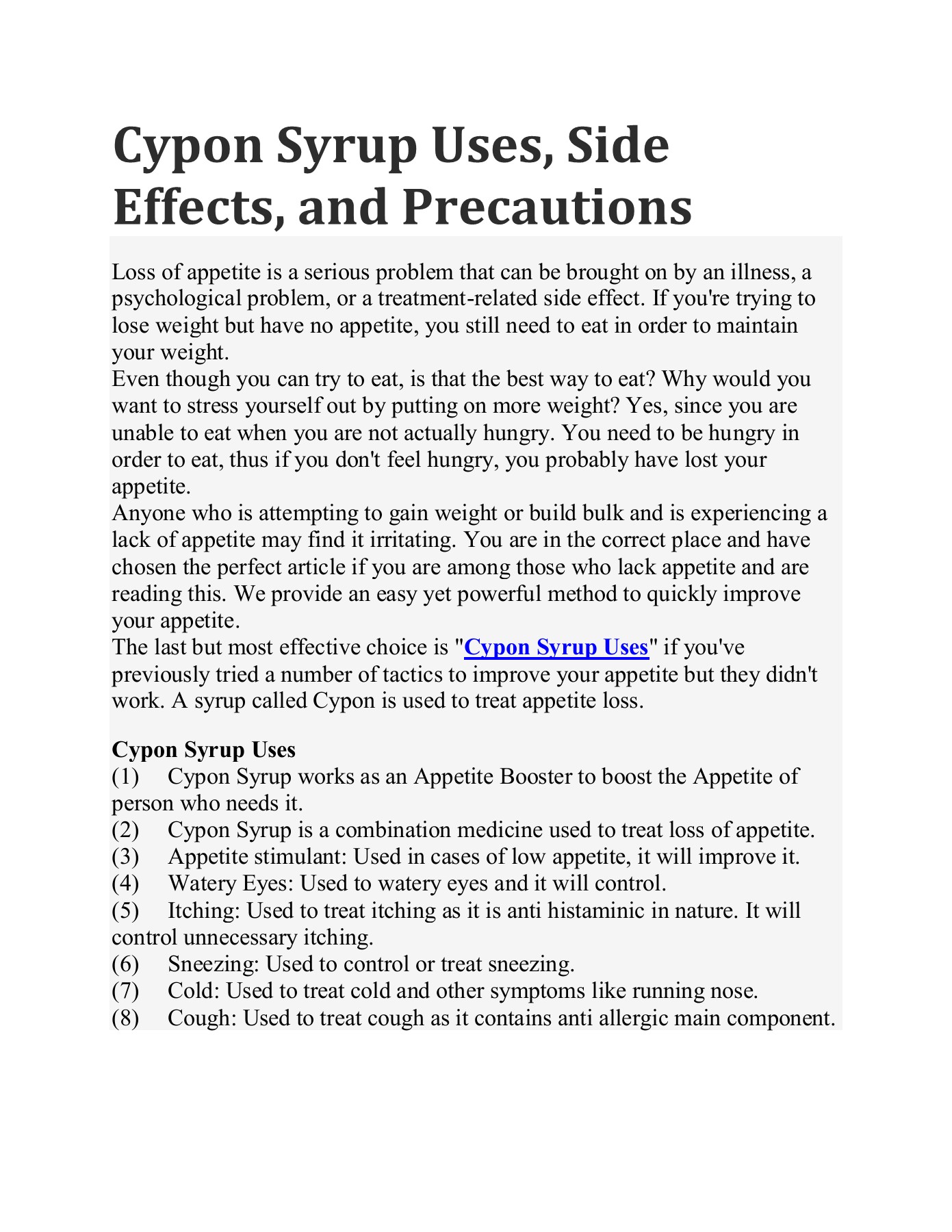 Cypon Syrup Uses And Benefits . healthstrivess Page 1 1 Flip