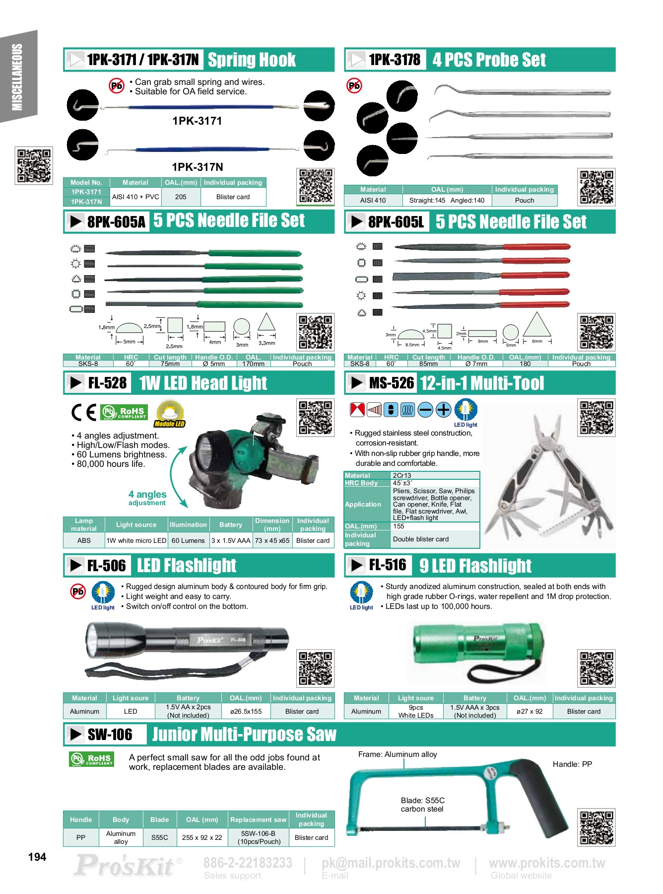 Catálogo PROSKIT john Page 196 Flip PDF Online PubHTML5