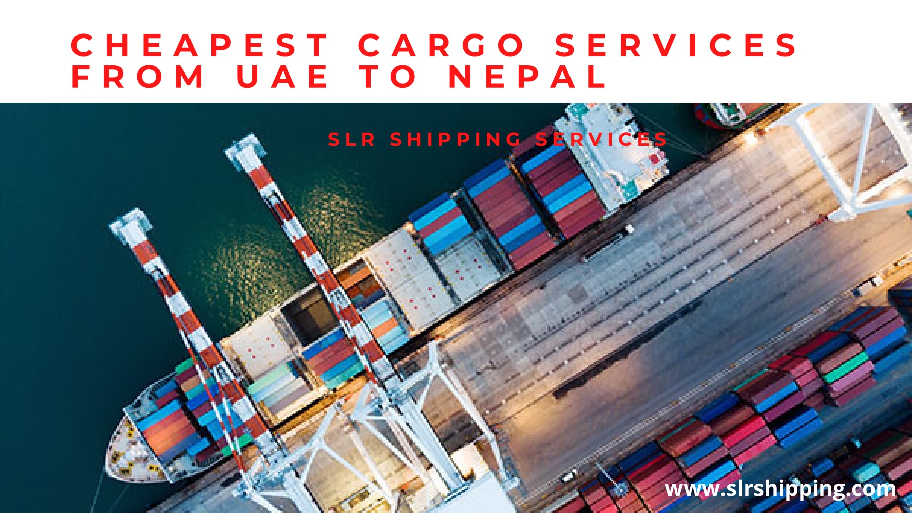 Cheapest Cargo Services from UAE to Nepal slrshipping services Page 1 9 Flip PDF Online