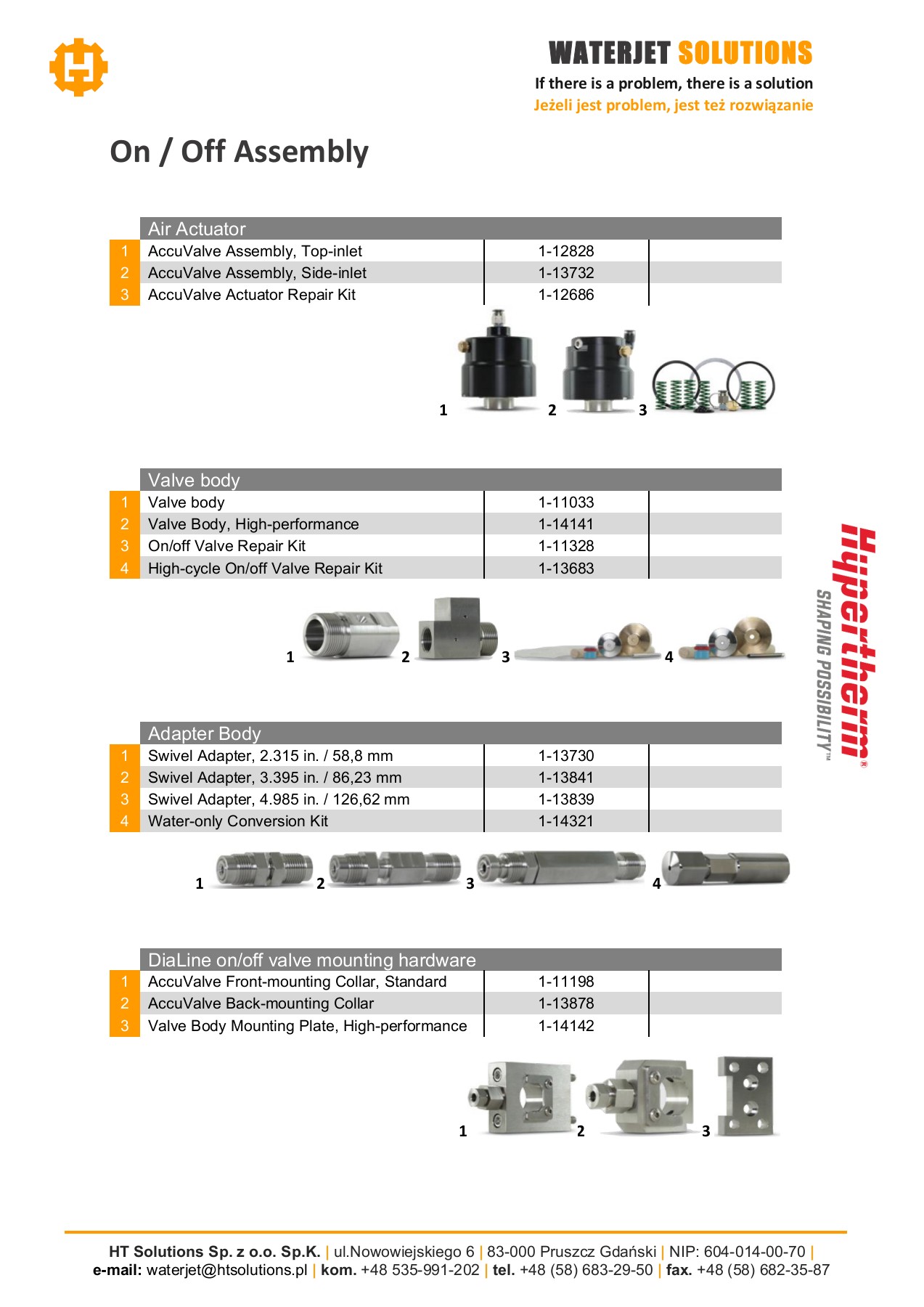 HT Solutions - Hypertherm - waterjet - Page 1 - 4 | Flip PDF Online