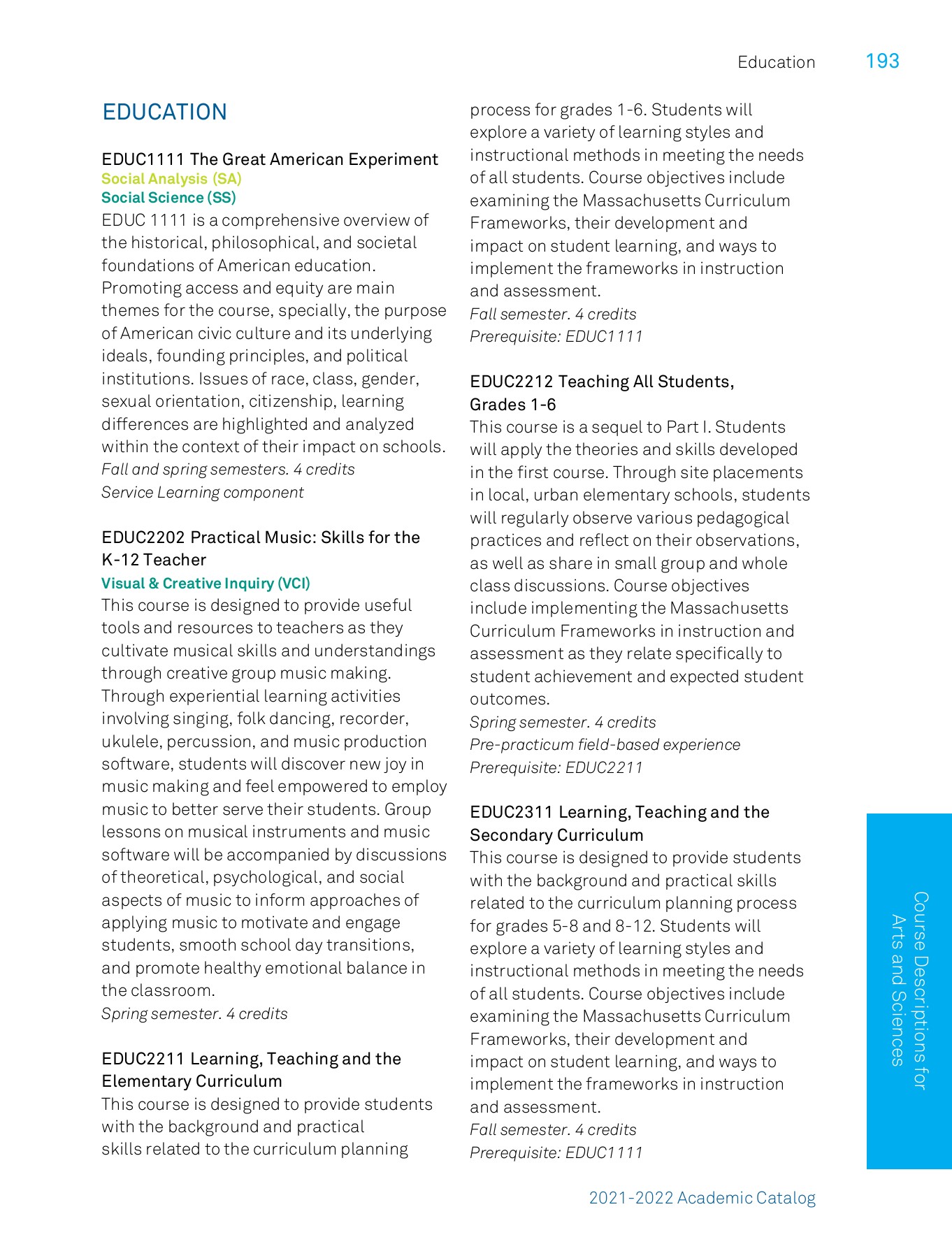 20212022 Academic Catalog academicaffairs Page 195 Flip PDF